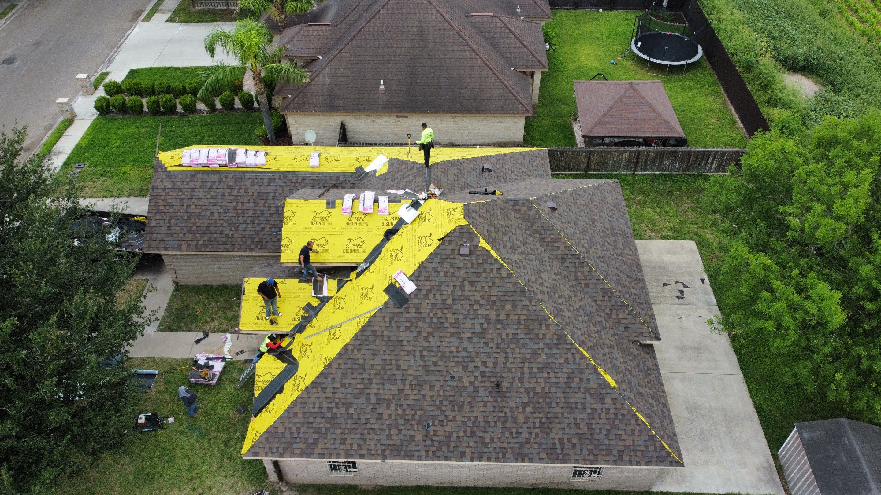 Project in San Juan by Bison Roofing  