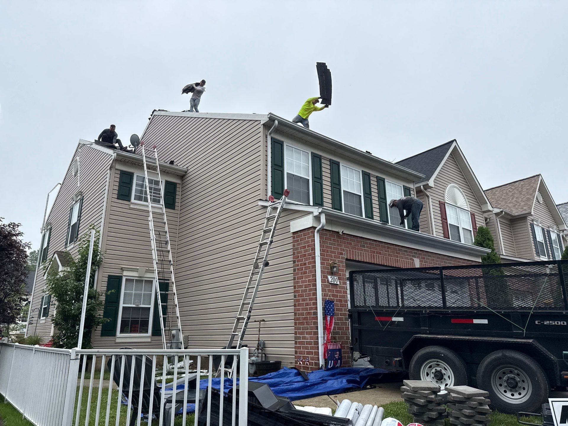 Residential Roofing Installation using GAF Timberline HDZ by Matter Roofing & Construction