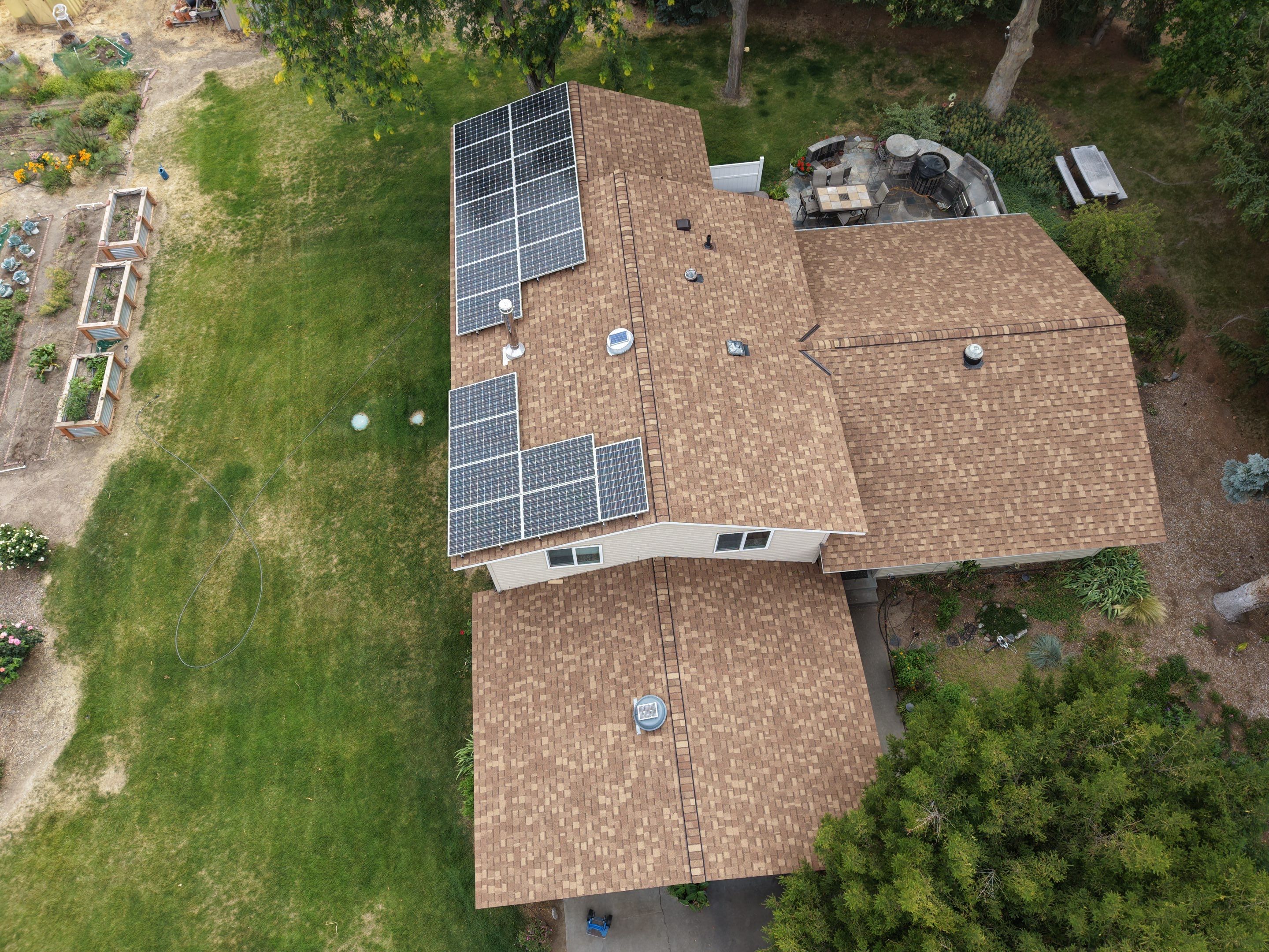 Kennewick Residential Roof Replacement With Brown Asphalt Shingles E Alhambra Rd Kennewick WA 99338 The Denali System - Certainteed Landmark® Shingle - Reshawn Shake by Alpine Roofing