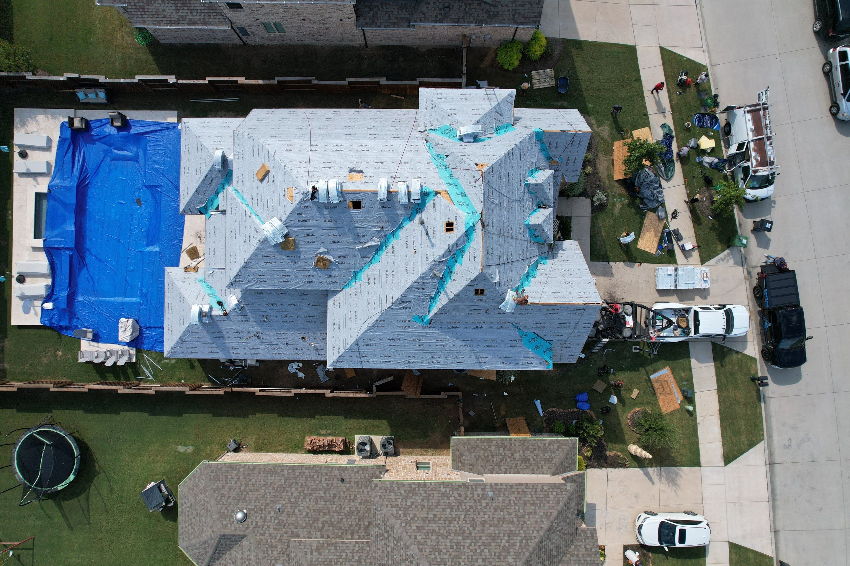 Project in Prosper by Zeus Exteriors