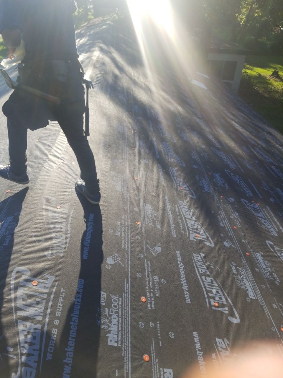 Residential Roofing Installation using Metal roofing by American Roofing & Construction LLC