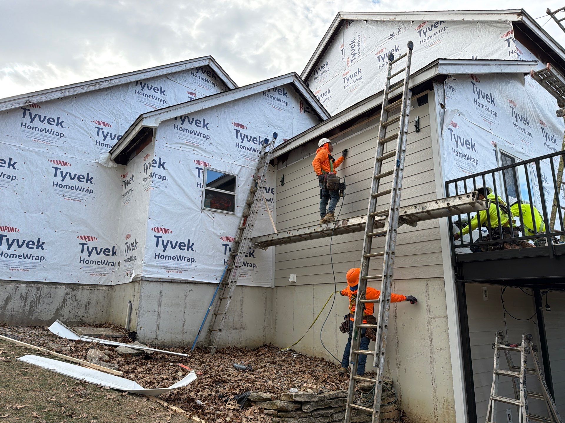Full James Hardie Siding and Gutter Replacement in St. Louis by Acute Roofing And Exteriors 