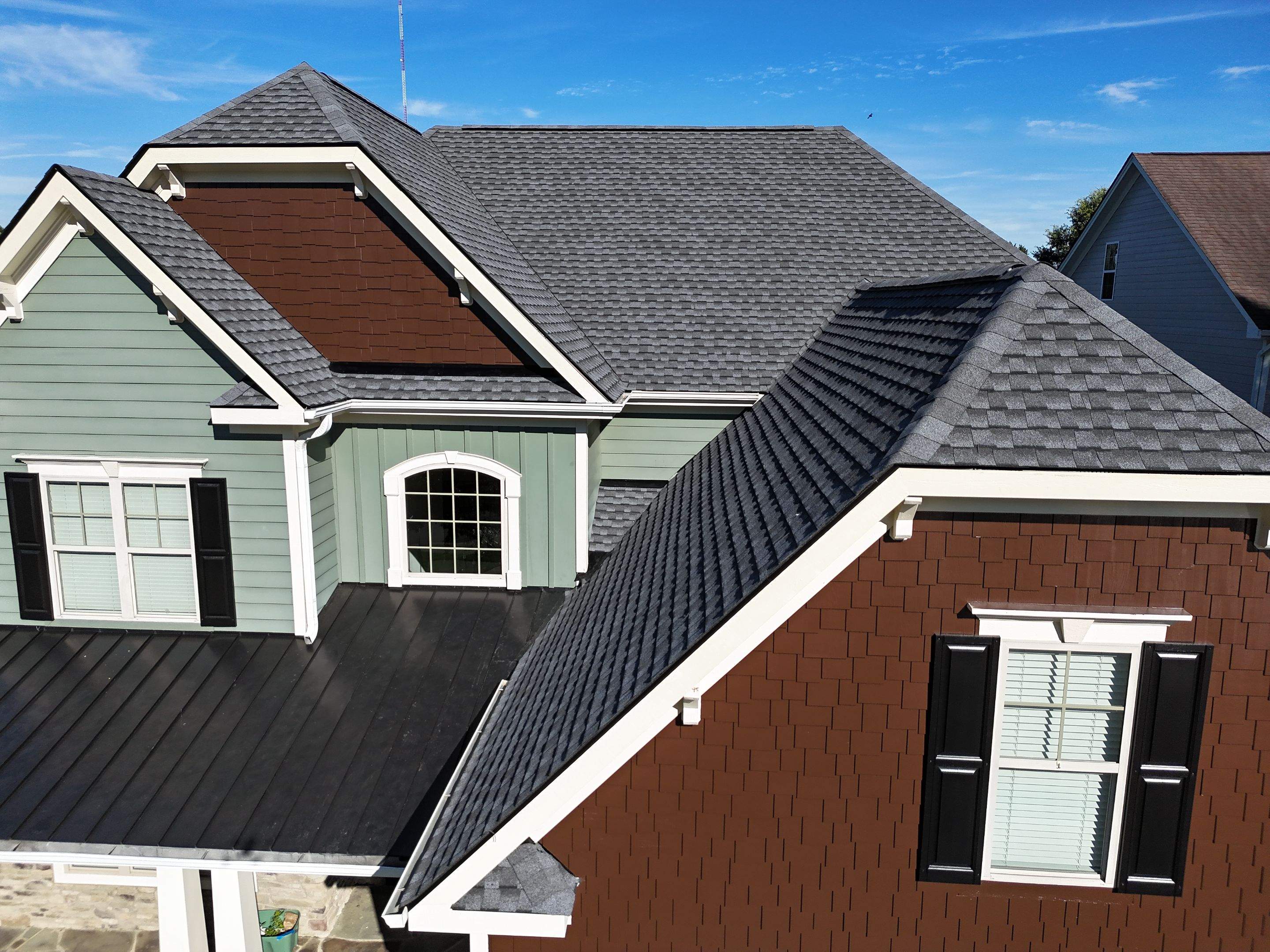 Full Roof Replacement Featuring GAF Architectural Shingles in Wake Forest by Cadmus Construction