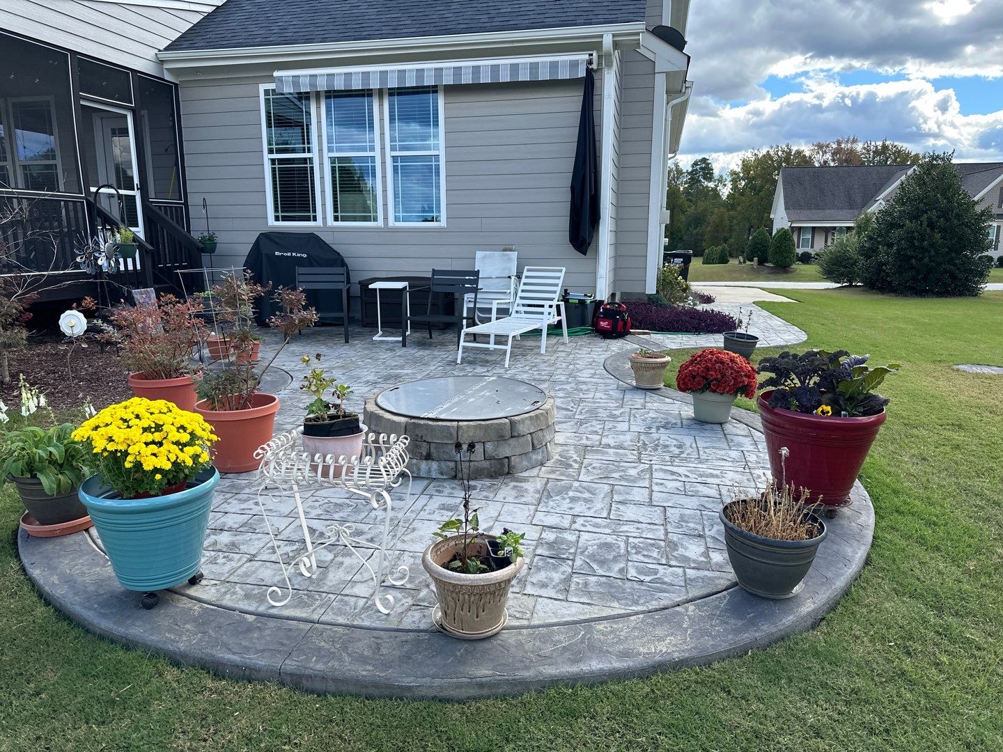 Patio using Concrete Sealant by DuraSeal