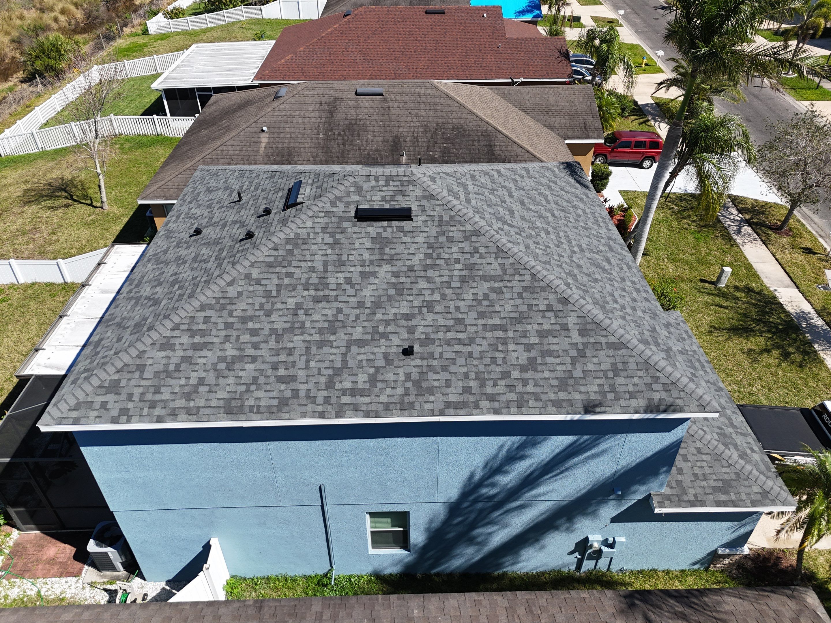 Roof Replacement in Ruskin FL. by Steadfast Roofing 