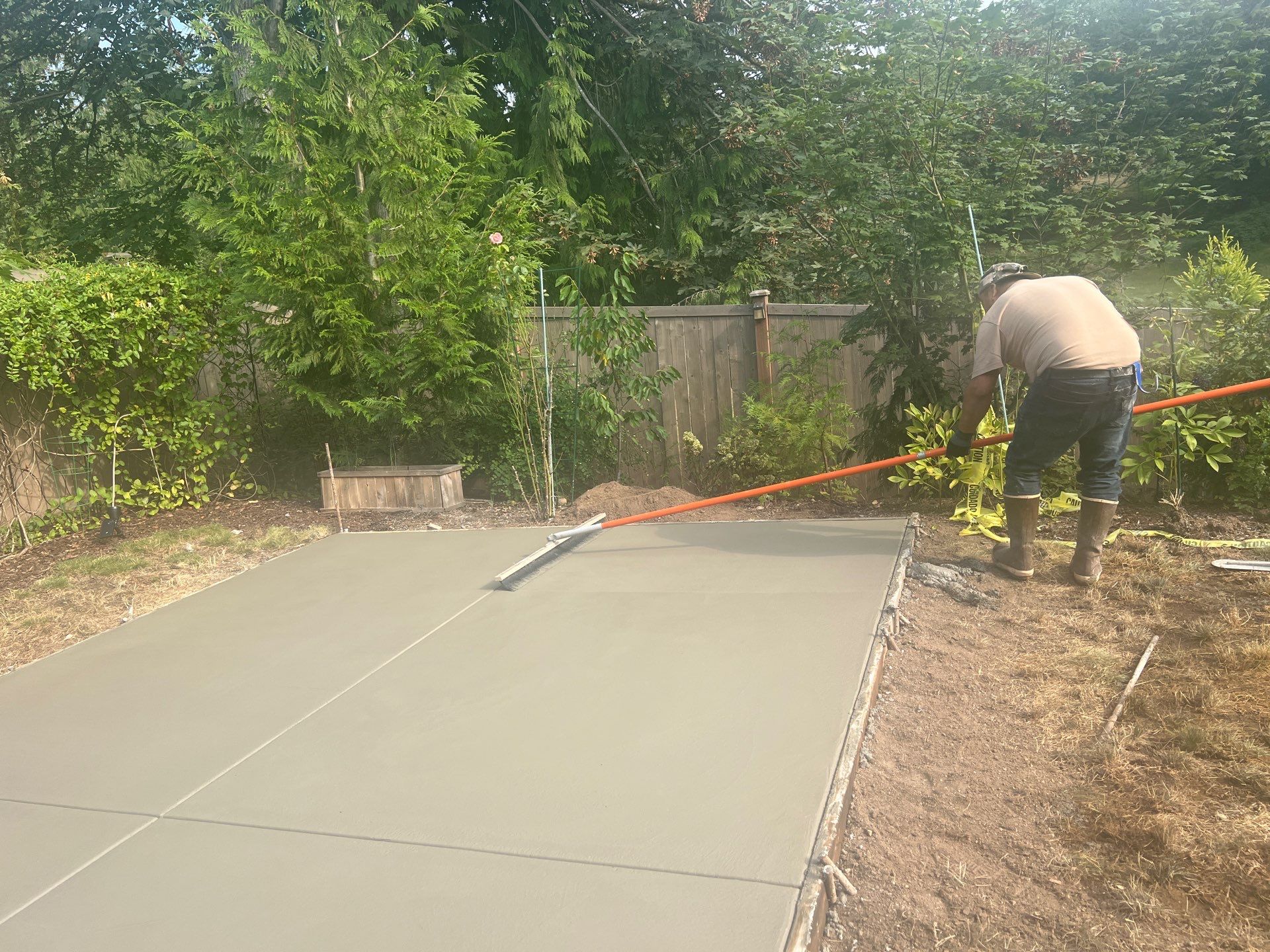 Wayne | Concrete Patio by Jireh Asphalt & Concrete Inc 