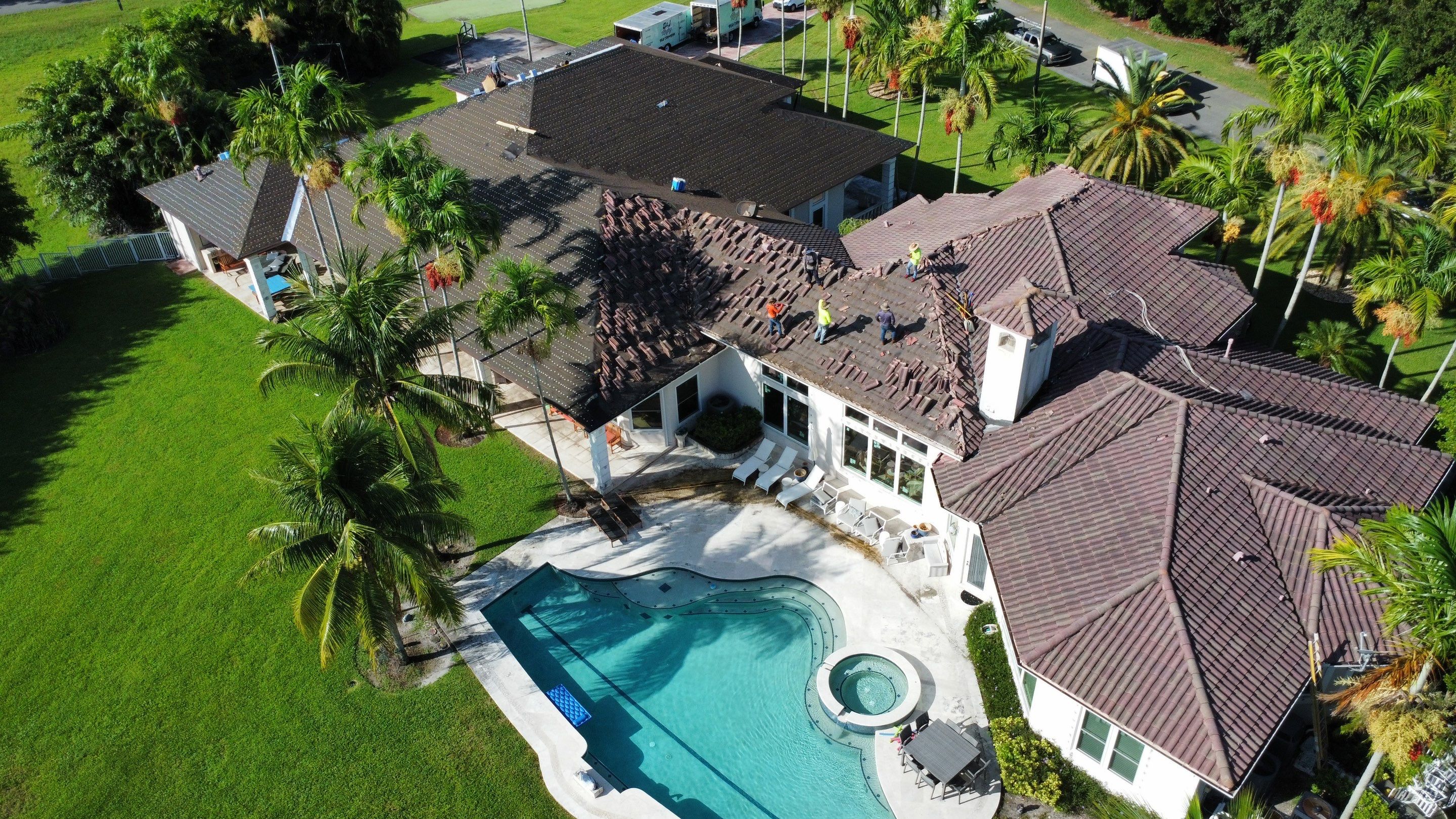 Peppertree Circle West, Davie, FL by G&J Roofing 