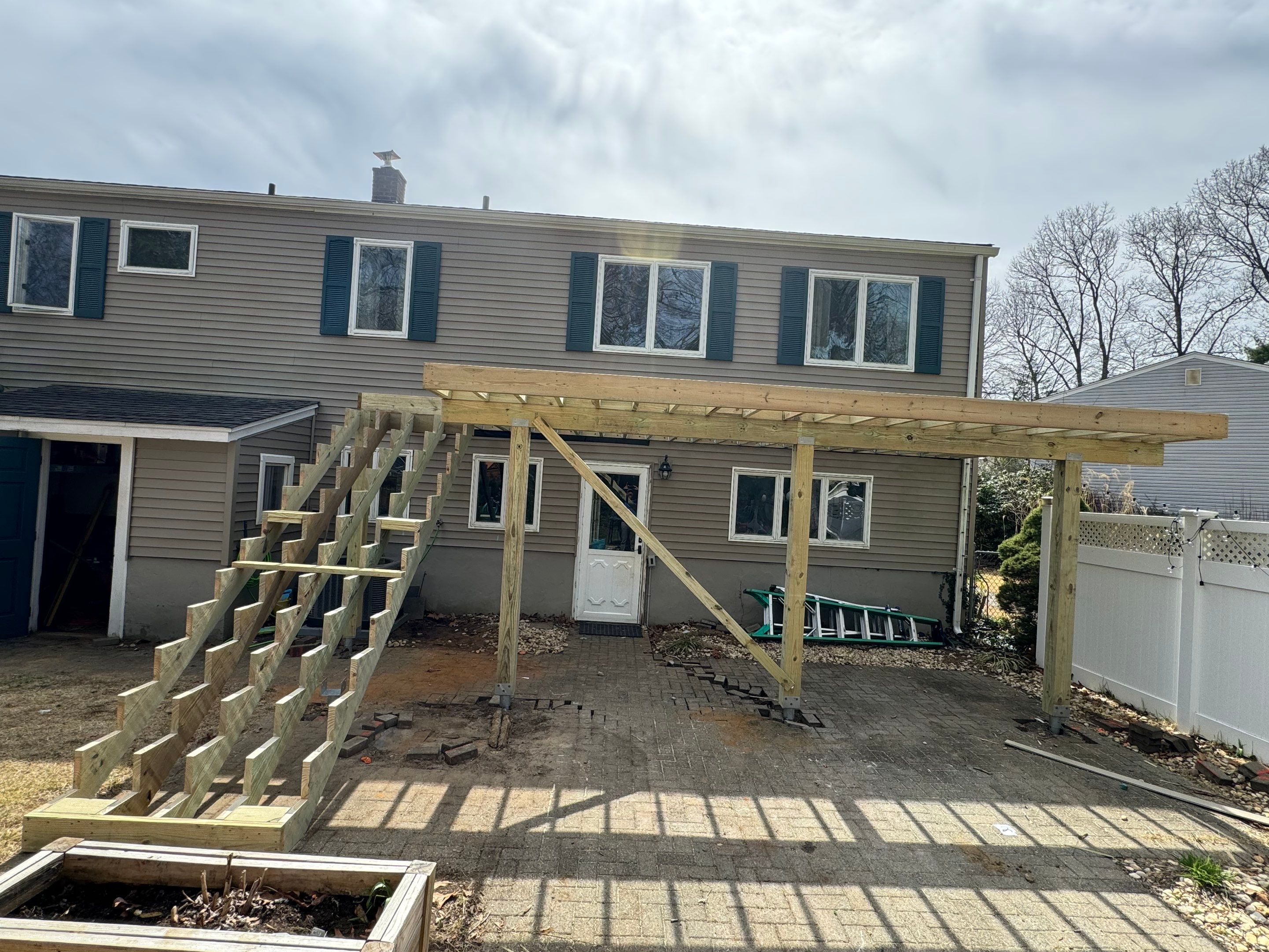 New deck in Middletown by deck guardian