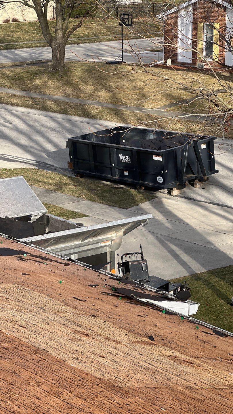 Residential Roofing Installation using GAF Timberline HDZ Charcoal by Nitro Roofing and Construction