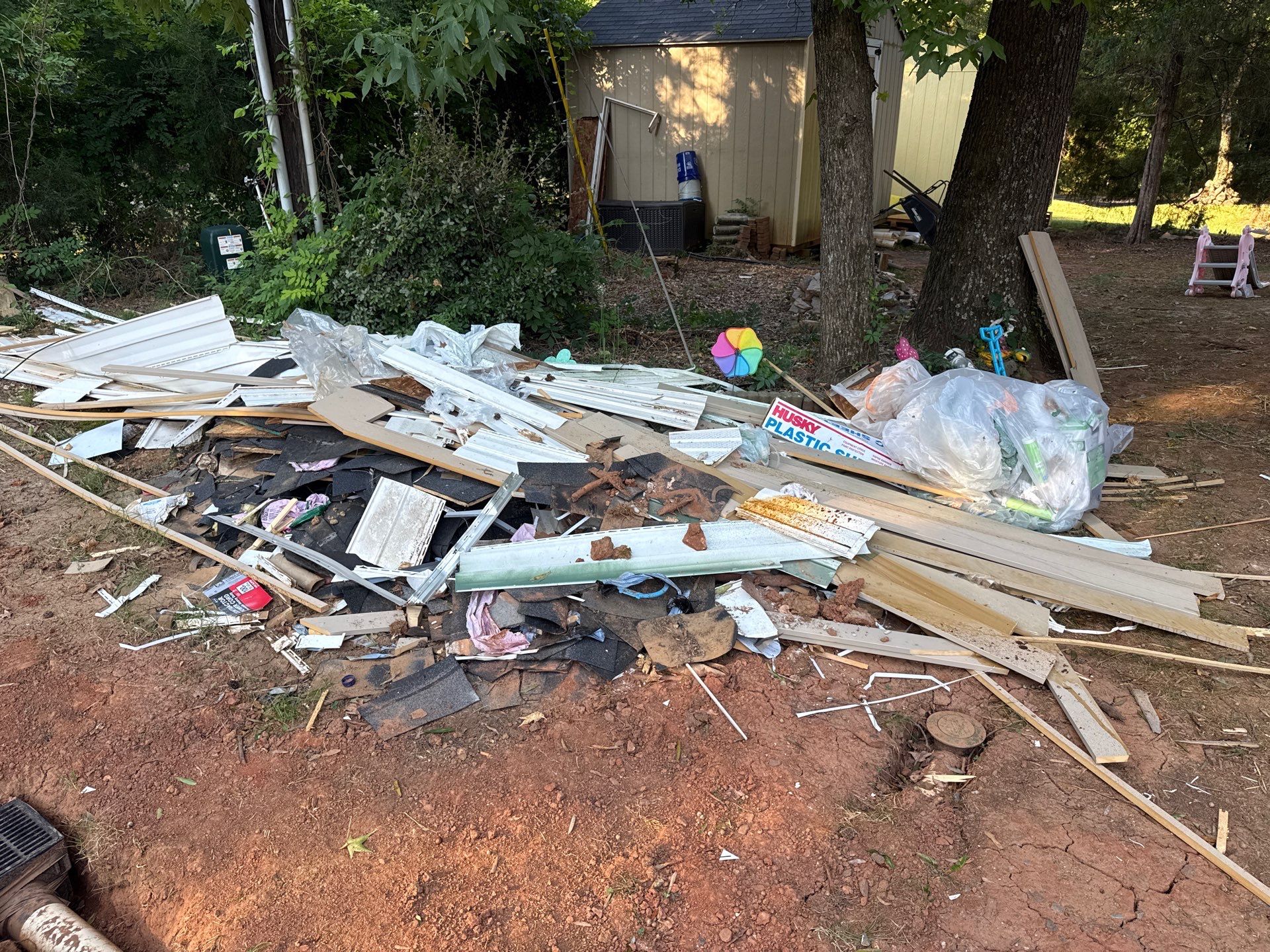 Project in Charlotte by Badger Hauling