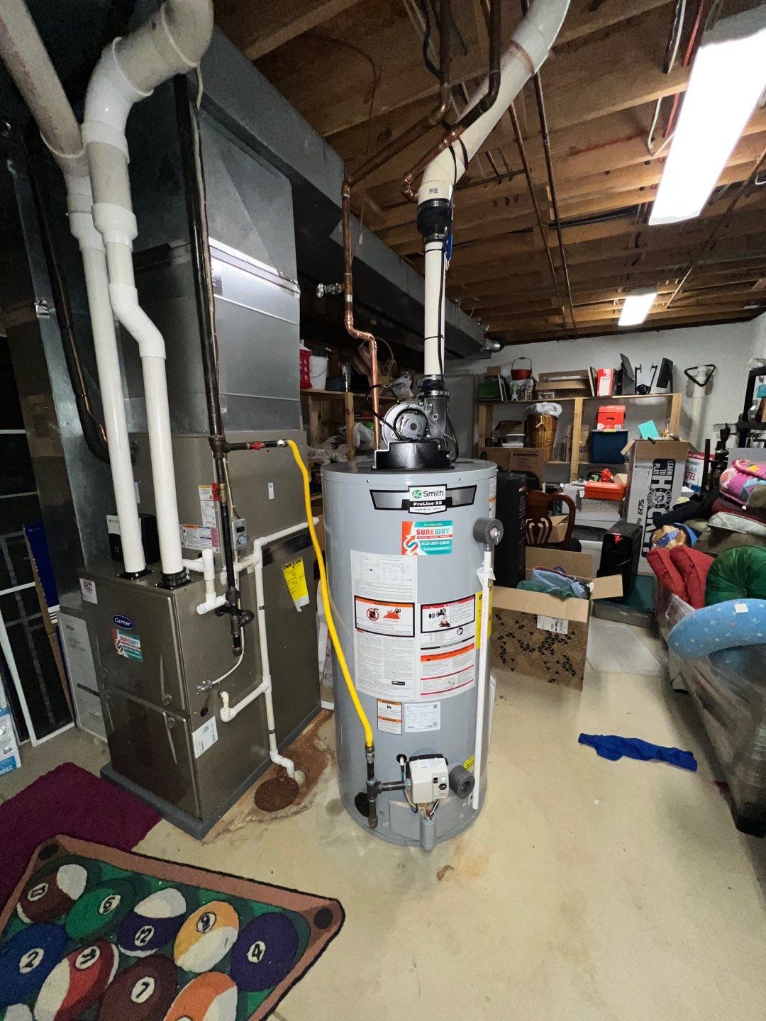 Customer wanted second opinion by Sureway Comfort John Wilcox Plumbing Heating Cooling