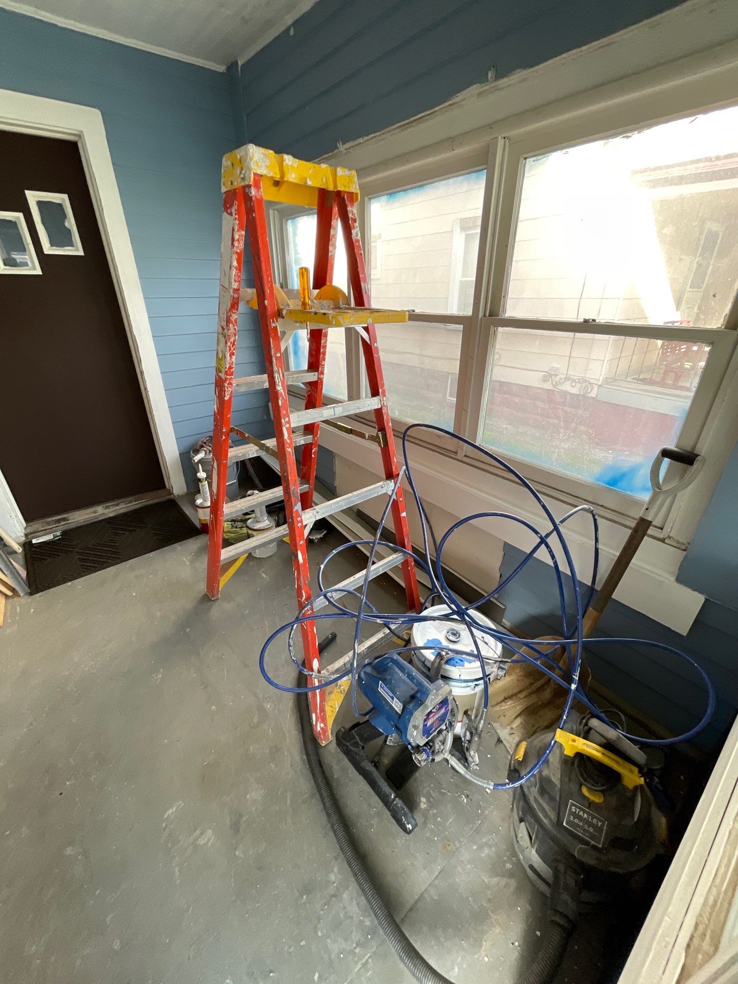 Exterior Painting using Benjamin Moore Element Guard by Callaway Contracting LLC
