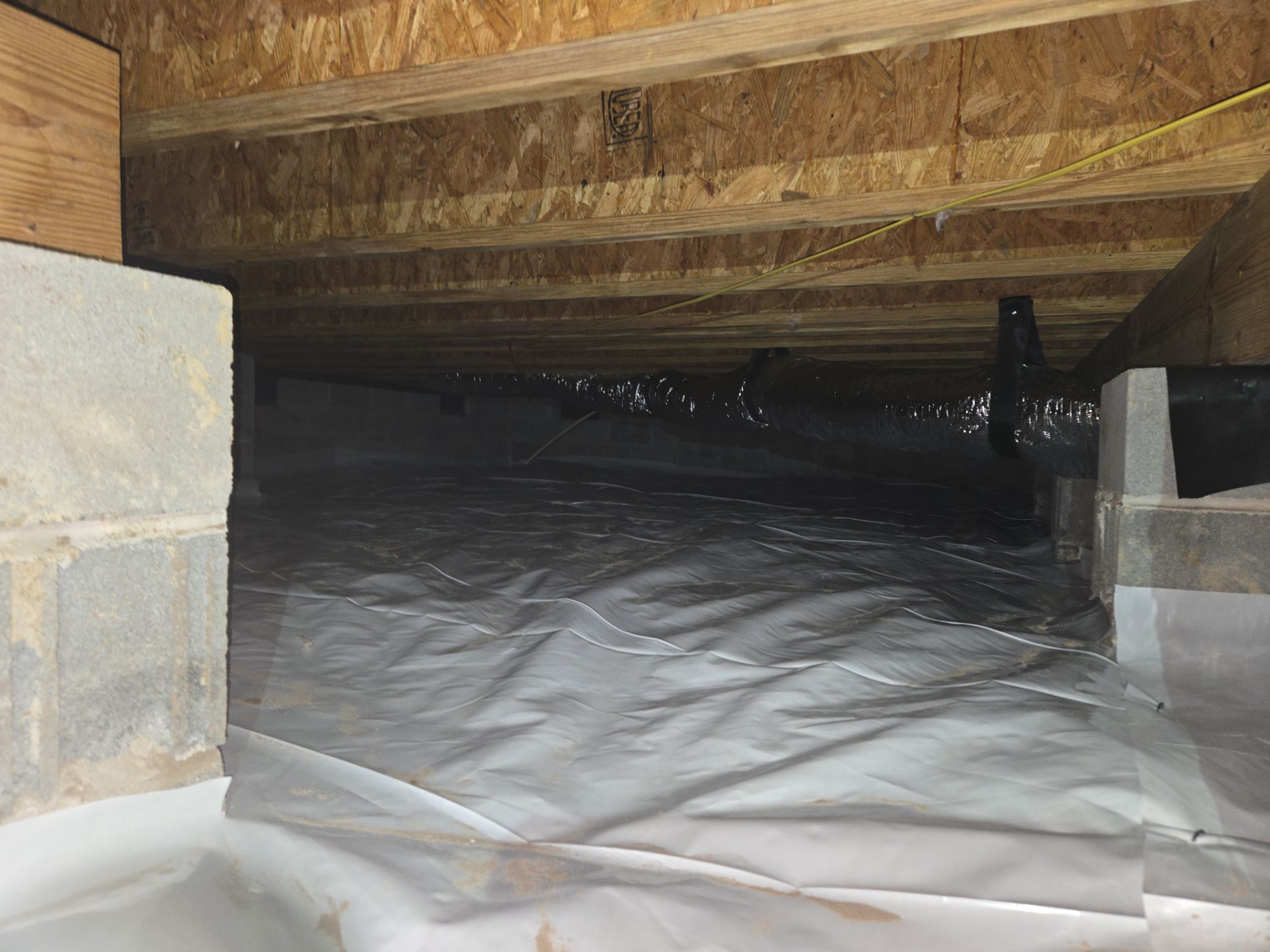 Project in Yorktown by Patriot Crawl Space Repairs