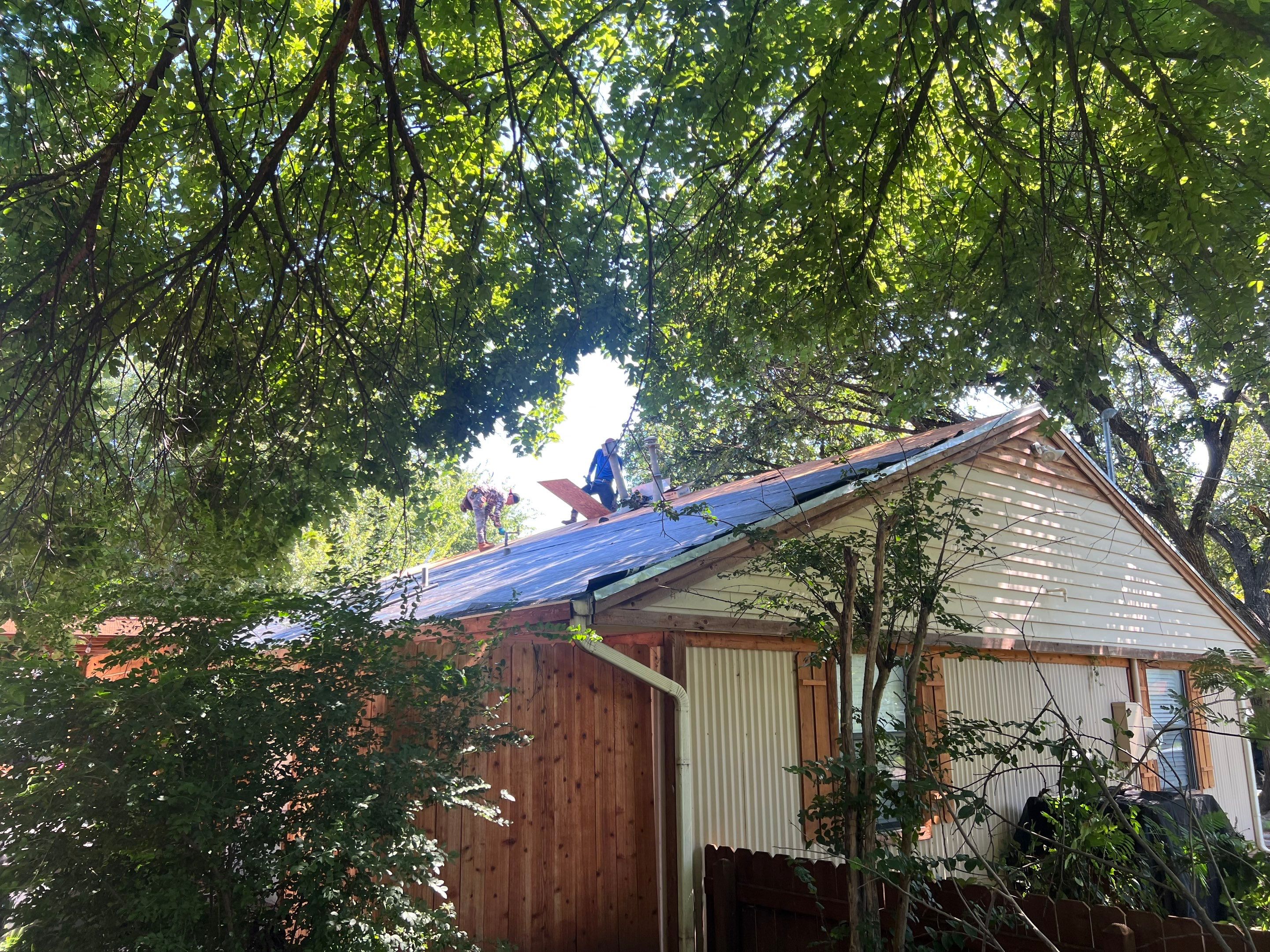 Project in Granbury by Lonestar Roofing and Restoration LLC.