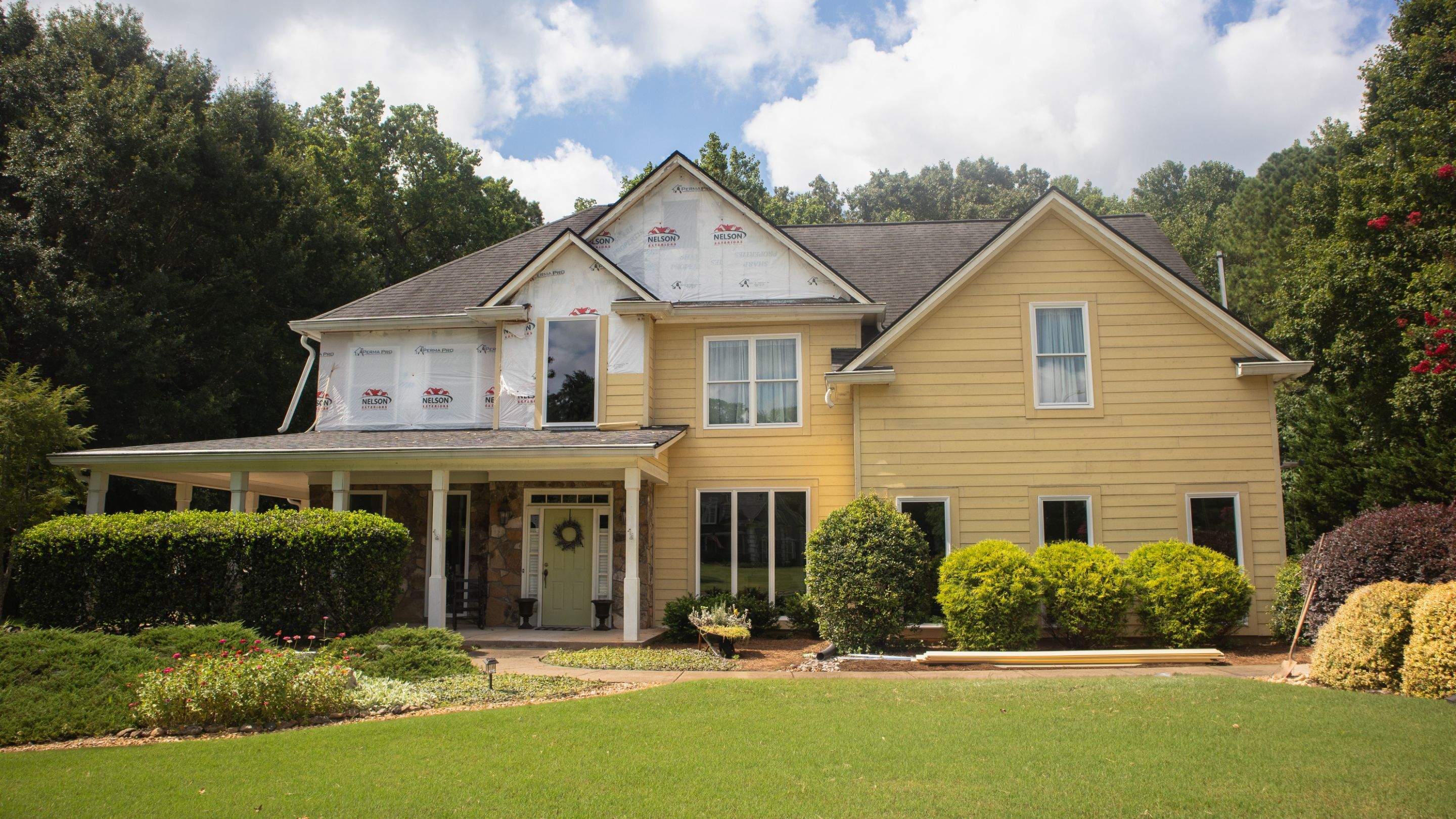 Full Siding Replacement and Exterior Painting in Alpharetta, GA by Nelson Exteriors 