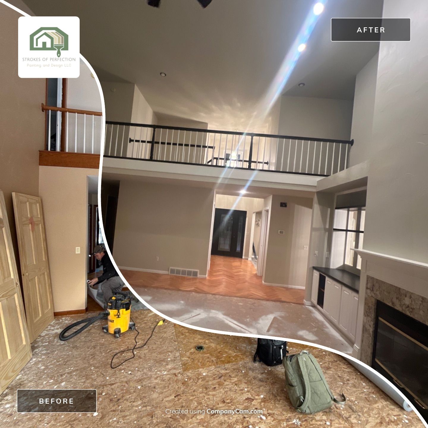 Project in Lambertville by Strokes of Perfection Painting and Design 