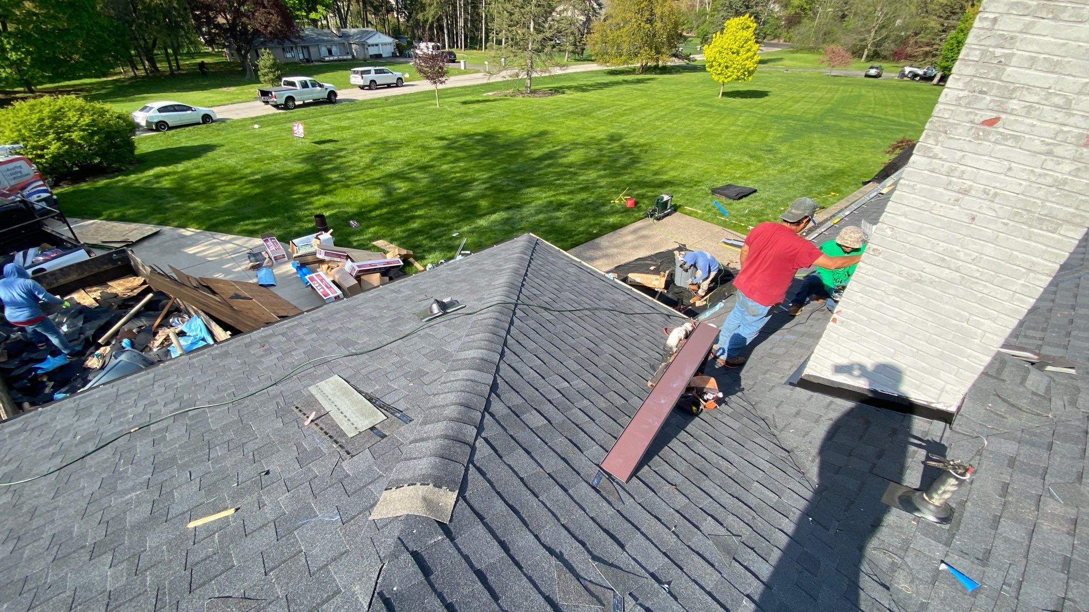 Roof Replacement using CertainTeed Landmark by 180 Contractors