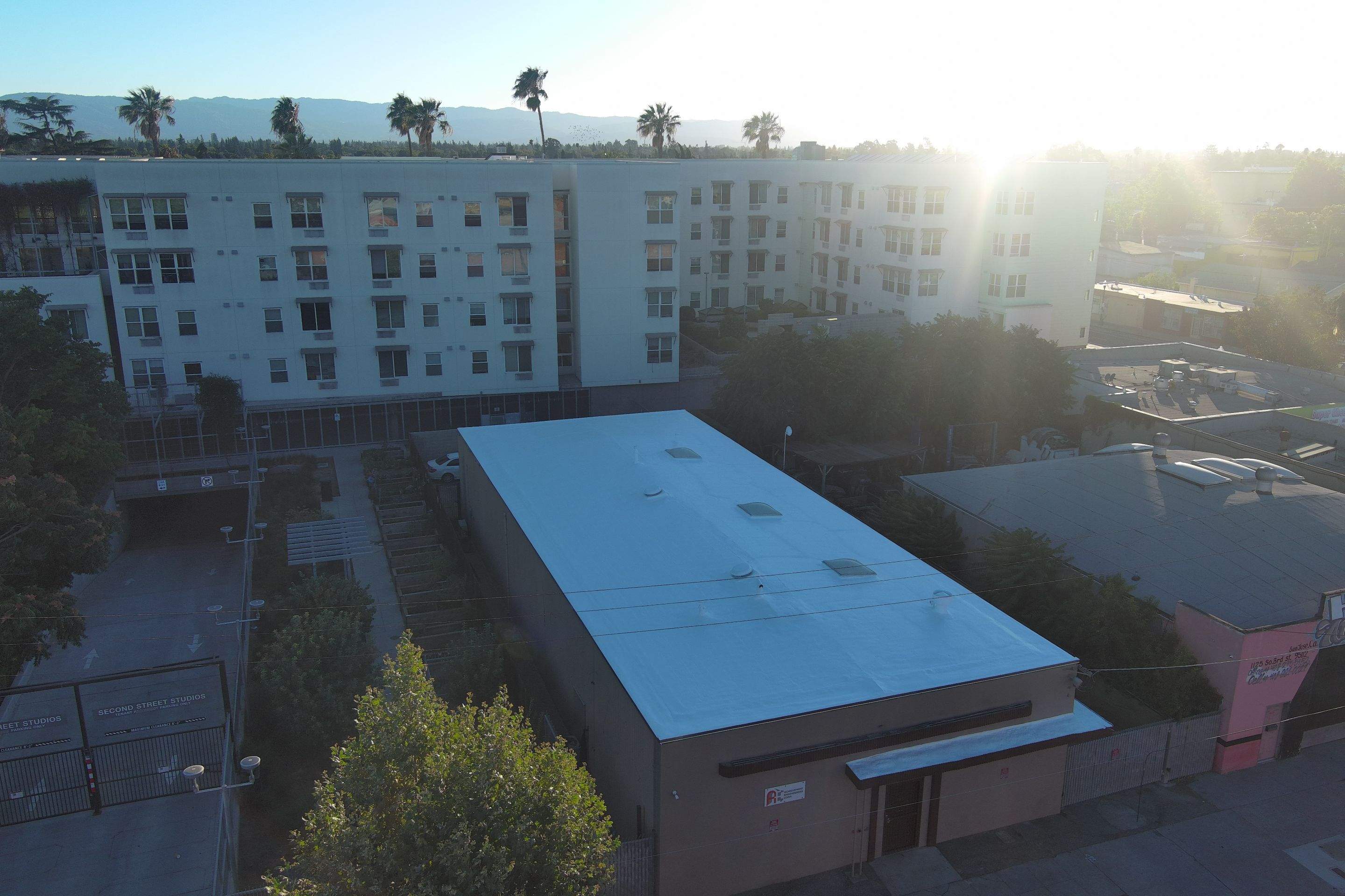 Foam Refurbish using Conklin Benchmark/PUMA XL coatings and spray foam by Straight Edge Roofing Inc