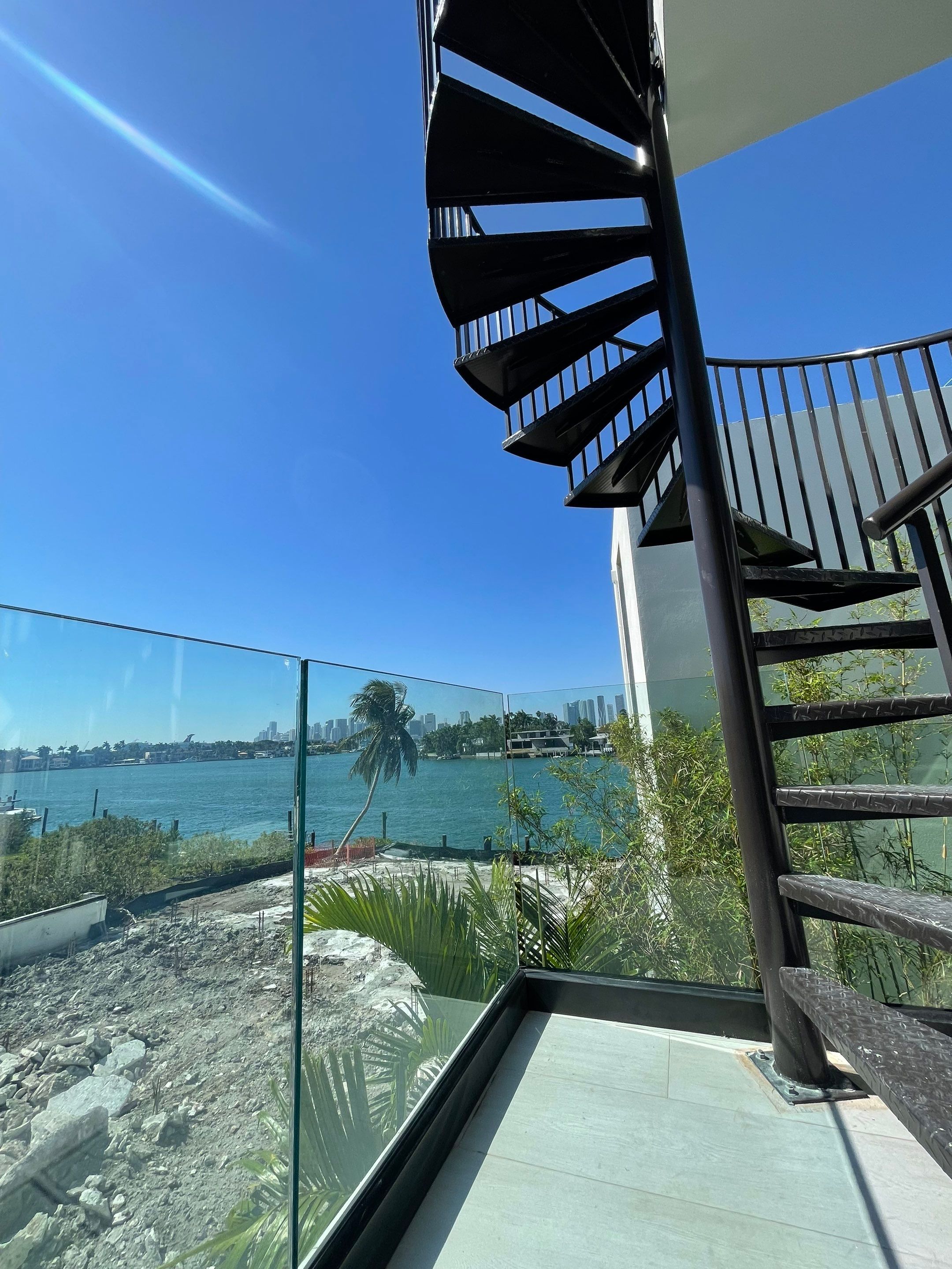 Custom Home in Miami Beach by Toledo Iron Works