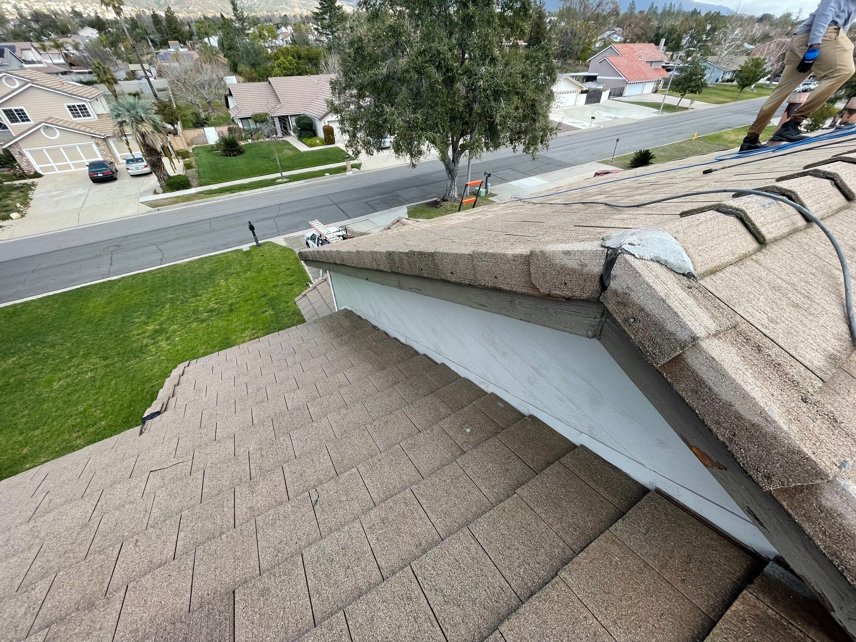 Roof Washing in Rancho Cucamonga Ca by Palm Coast Solar Cleaning
