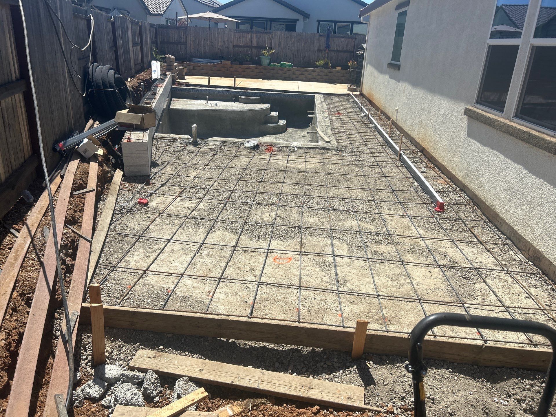 Project in Rancho Cordova by Dolphin Pools and Spas