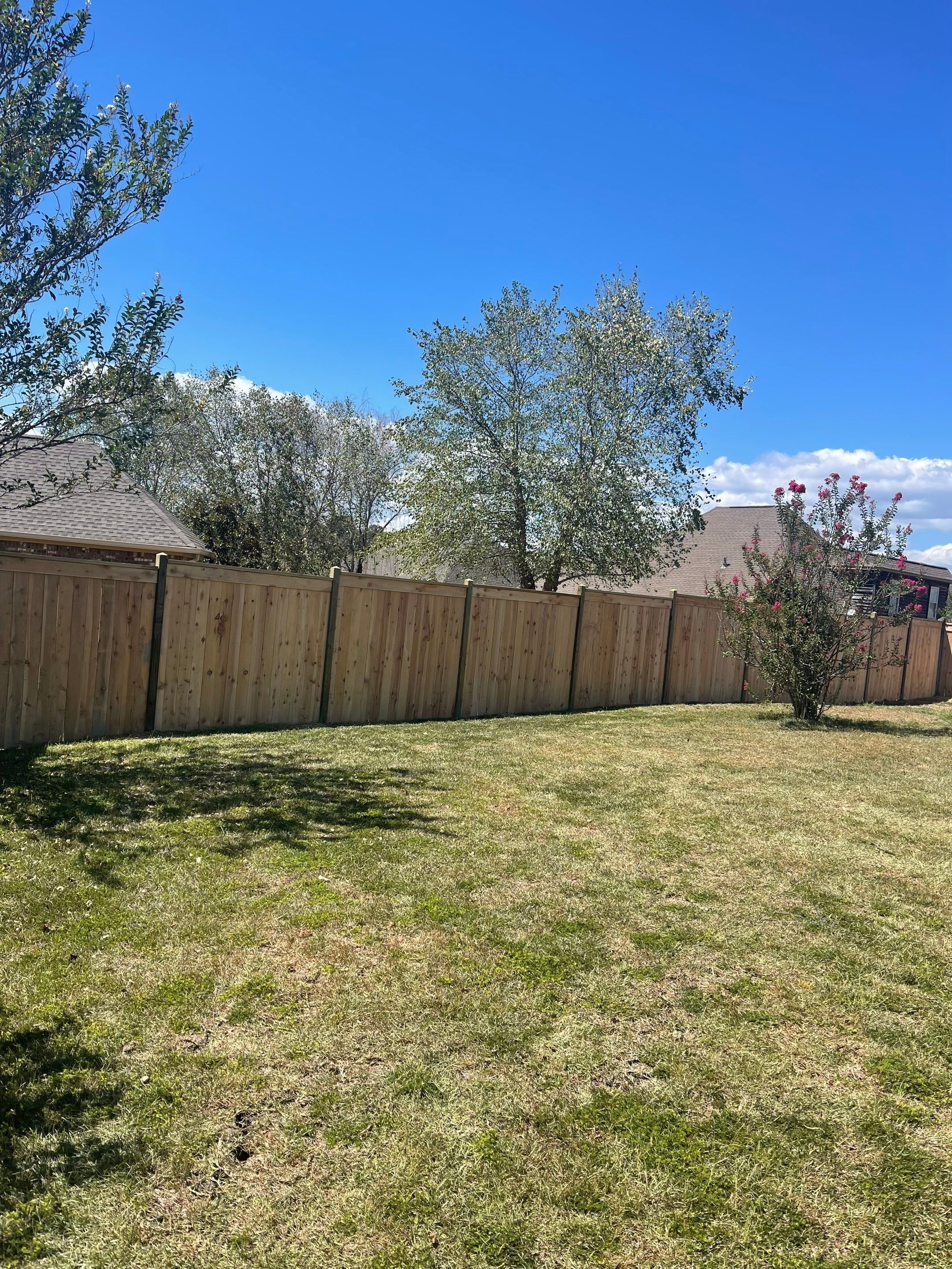 6ft Cedar Good Neighbor Fence by Roberson Construction LLC