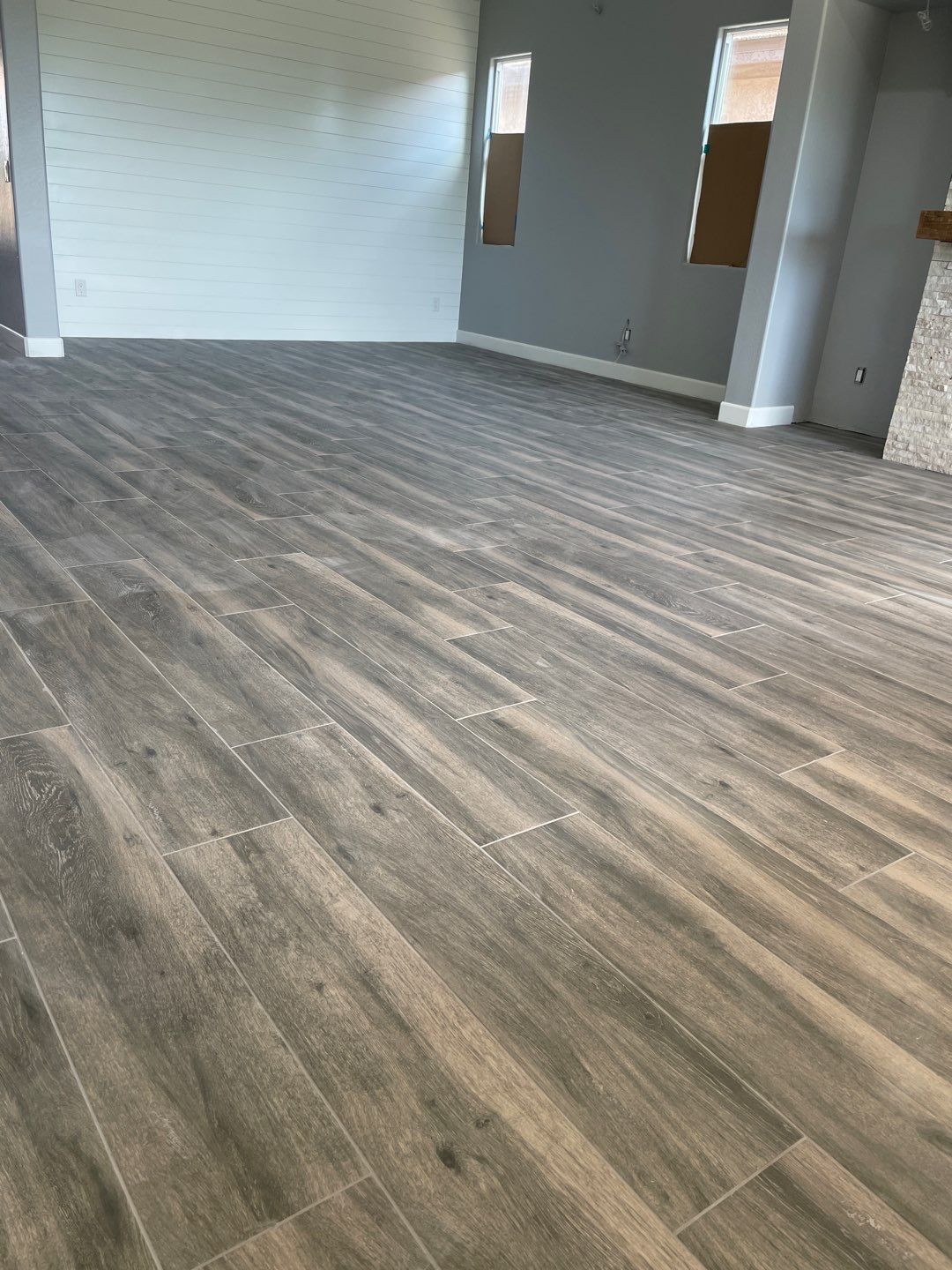 Home Remodel Using Multiple Materials  by Footprints Floors of Chandler 