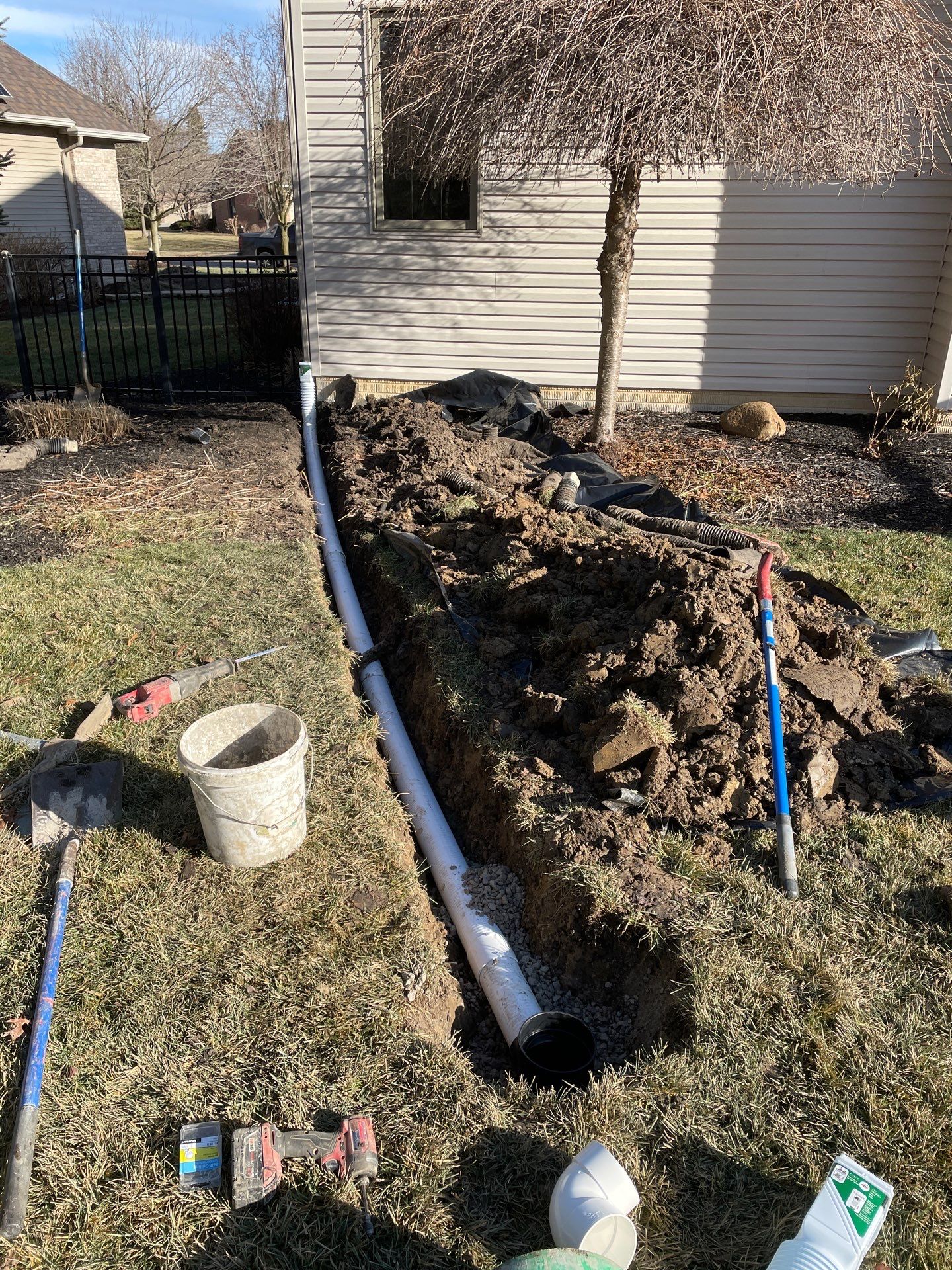 Exterior Shallow System by Toledo Basement Repair