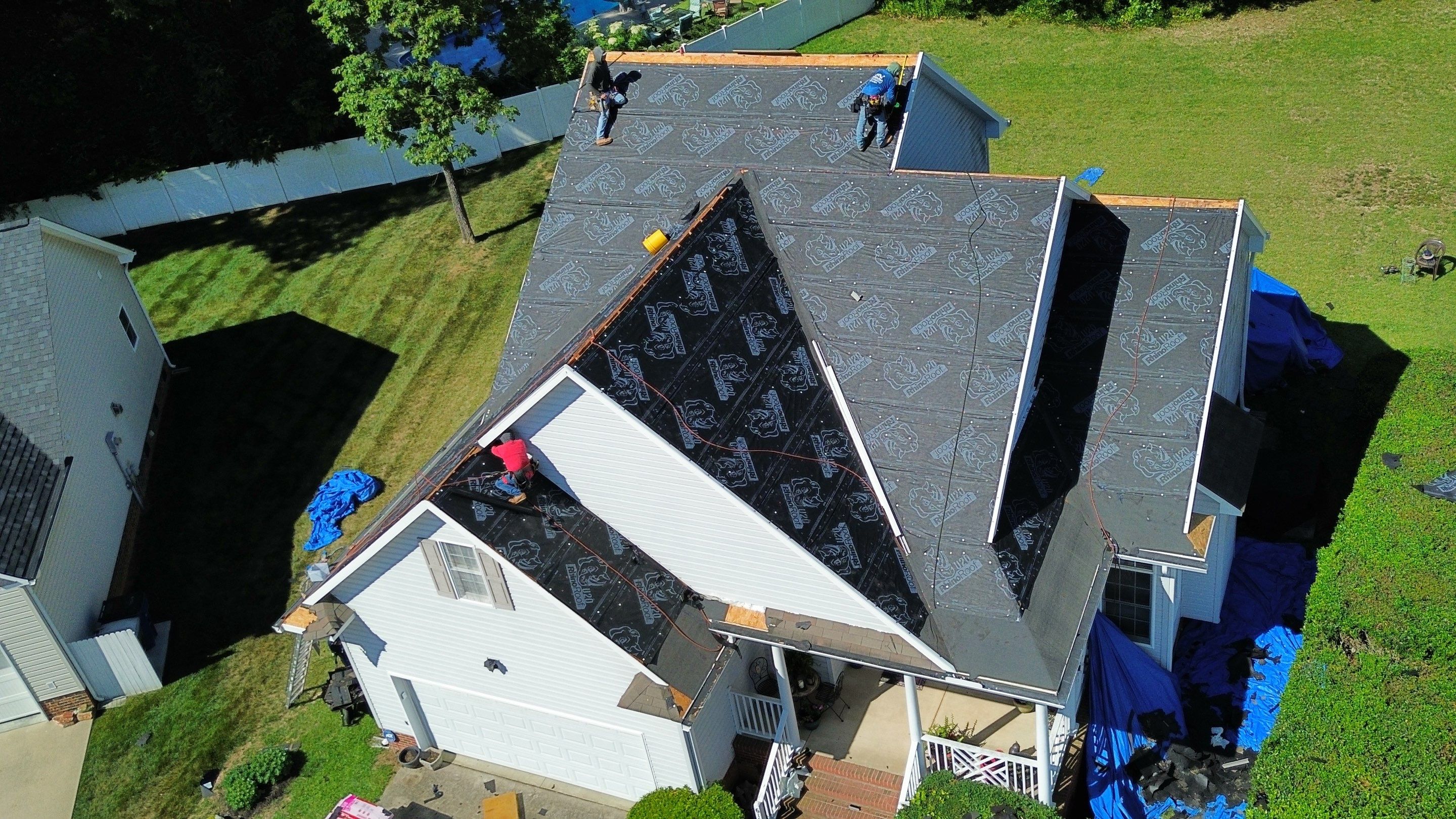 Residential Roofing Project – Gibsonville, NC by Carolina Professional Roofing, Inc  