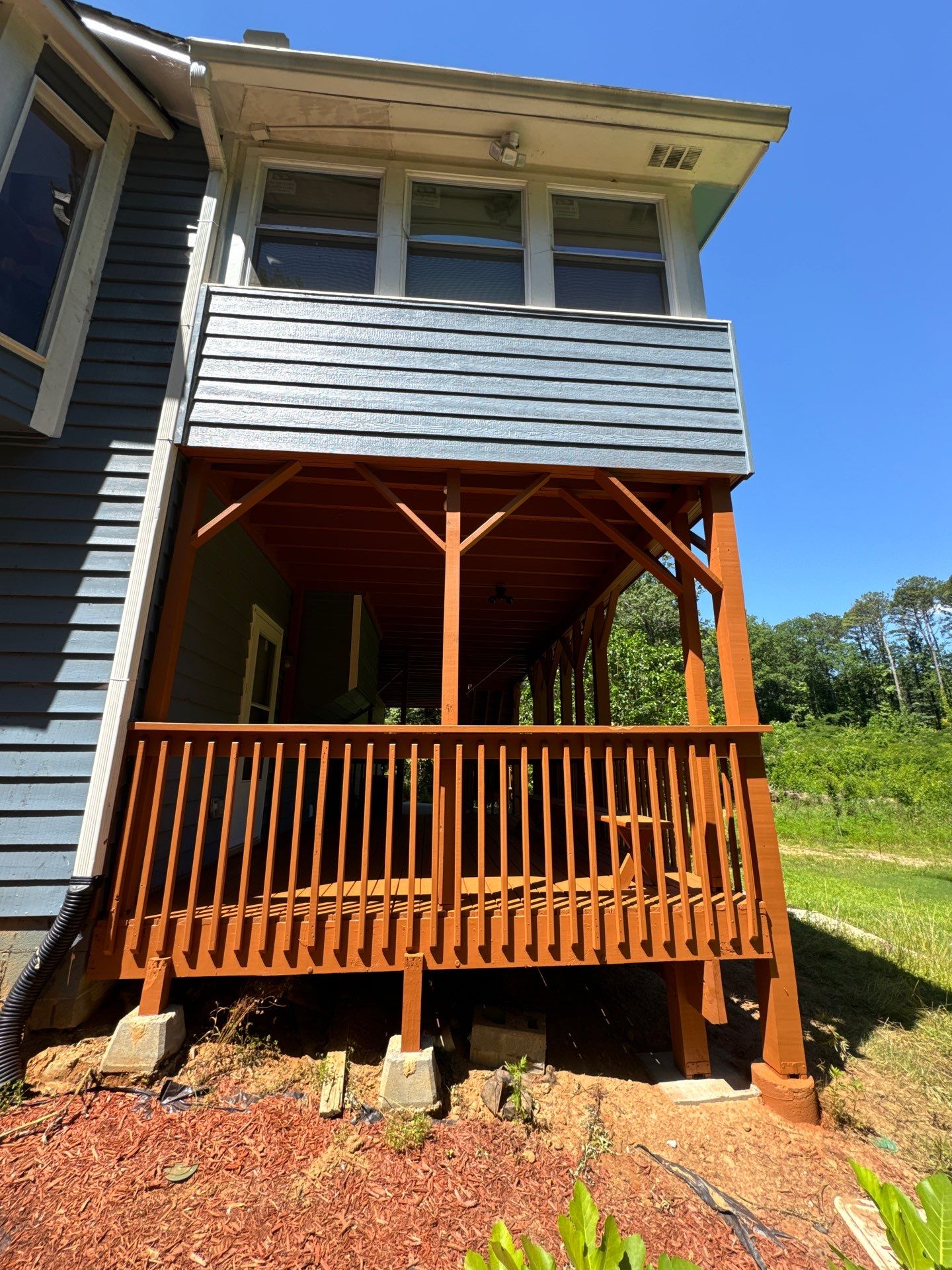 Multi-Level Deck Refinishing and Wood Staining in Duluth by Swift Home Renovations