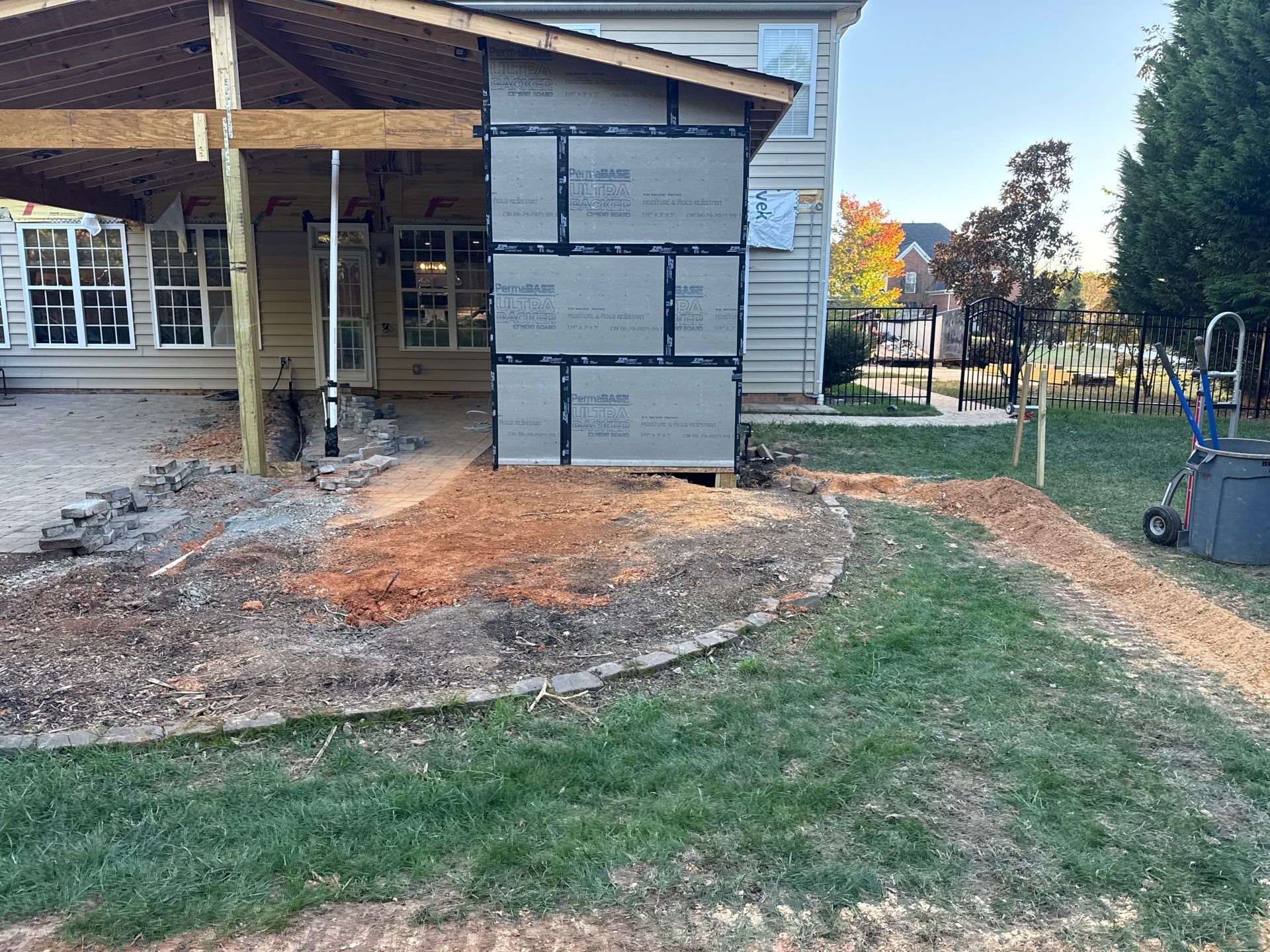 Project in Waxhaw by Badger Hauling