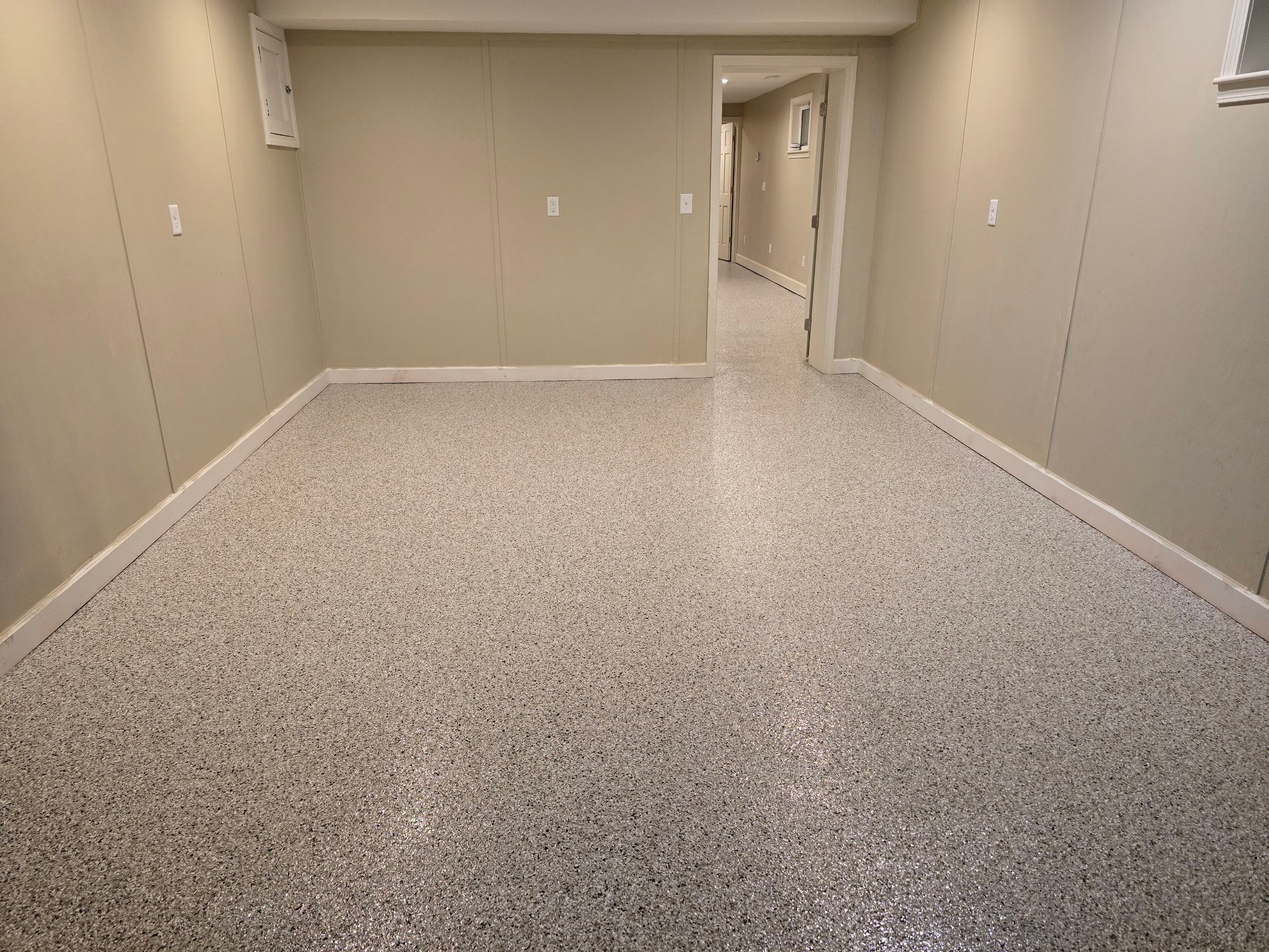 Basement using Coyote by Elite Floor Solutions