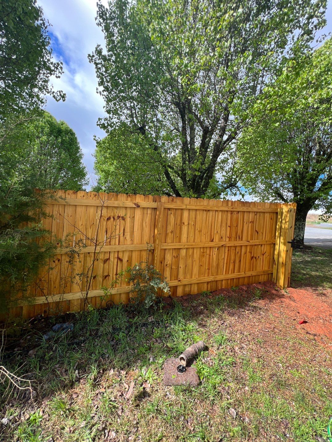 Fence using Wood Sealant by DuraSeal