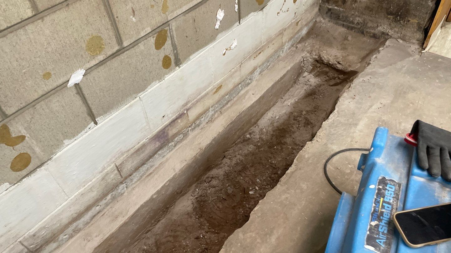 Interior Drain Tile & Sump System in St. Paul, MN by Waterproofing Northeast
