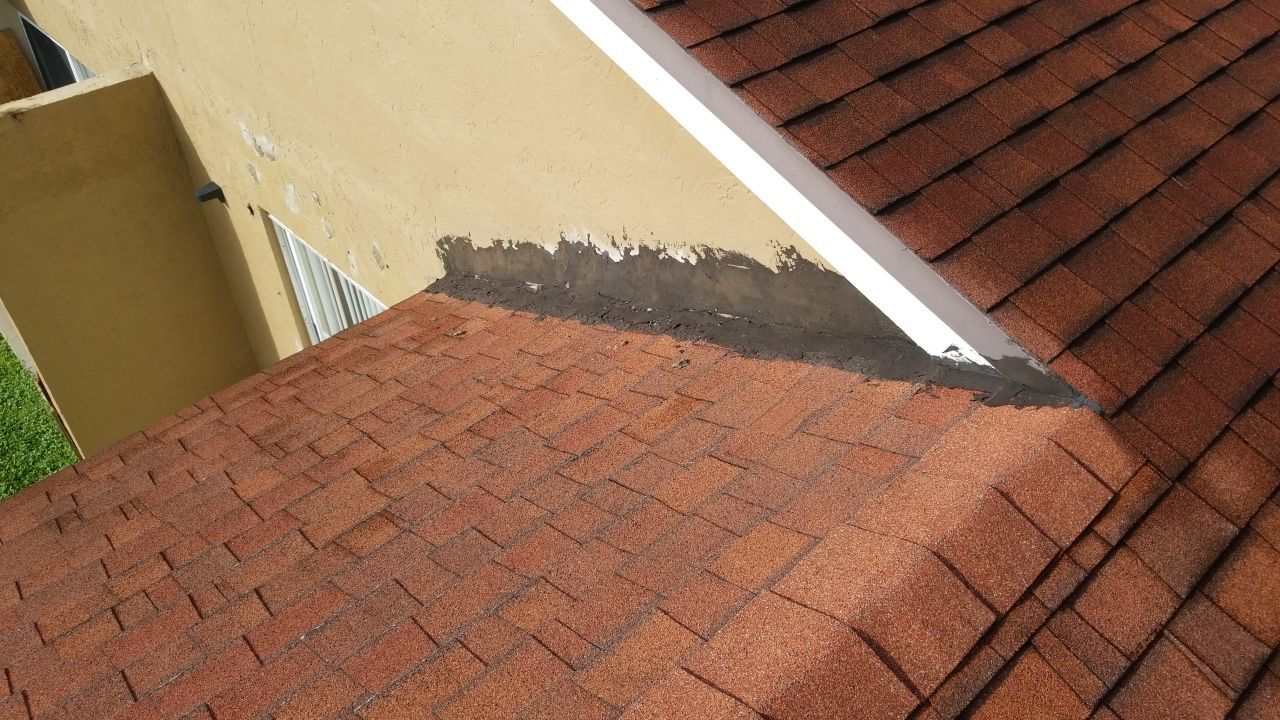 Residential Shingle Roof Repair and Fascia Replacement in West Palm Beach by Aastro Roofing