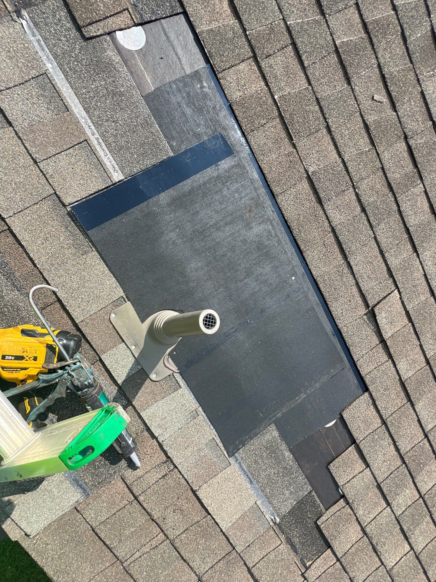 Hail Damage using Owen's Corning Duration (Lifetime) Shingles by Roof Repair Company