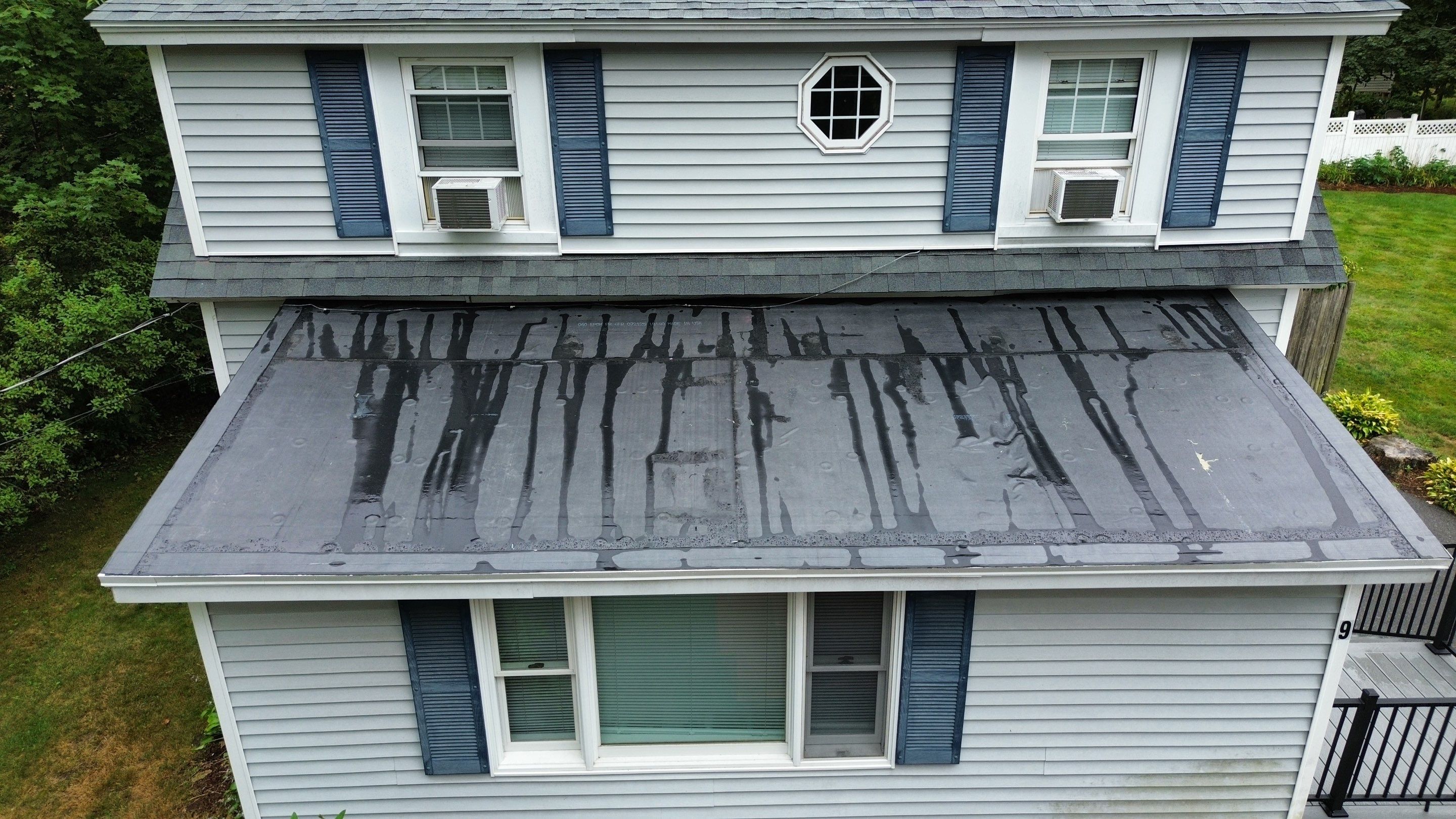 Roof Replacement & EPDM Flat Roof Installation, Billerica, MA by Mighty Dog Roofing of Greater Middlesex County