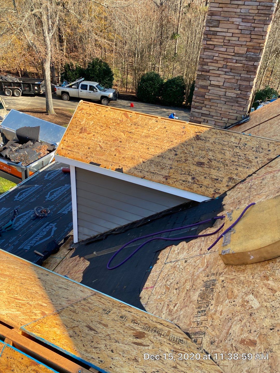 Residential Roofing Installation in Spartanburg, SC using Ceartainteed Landmark Architectural Shingles by Property Assessment
