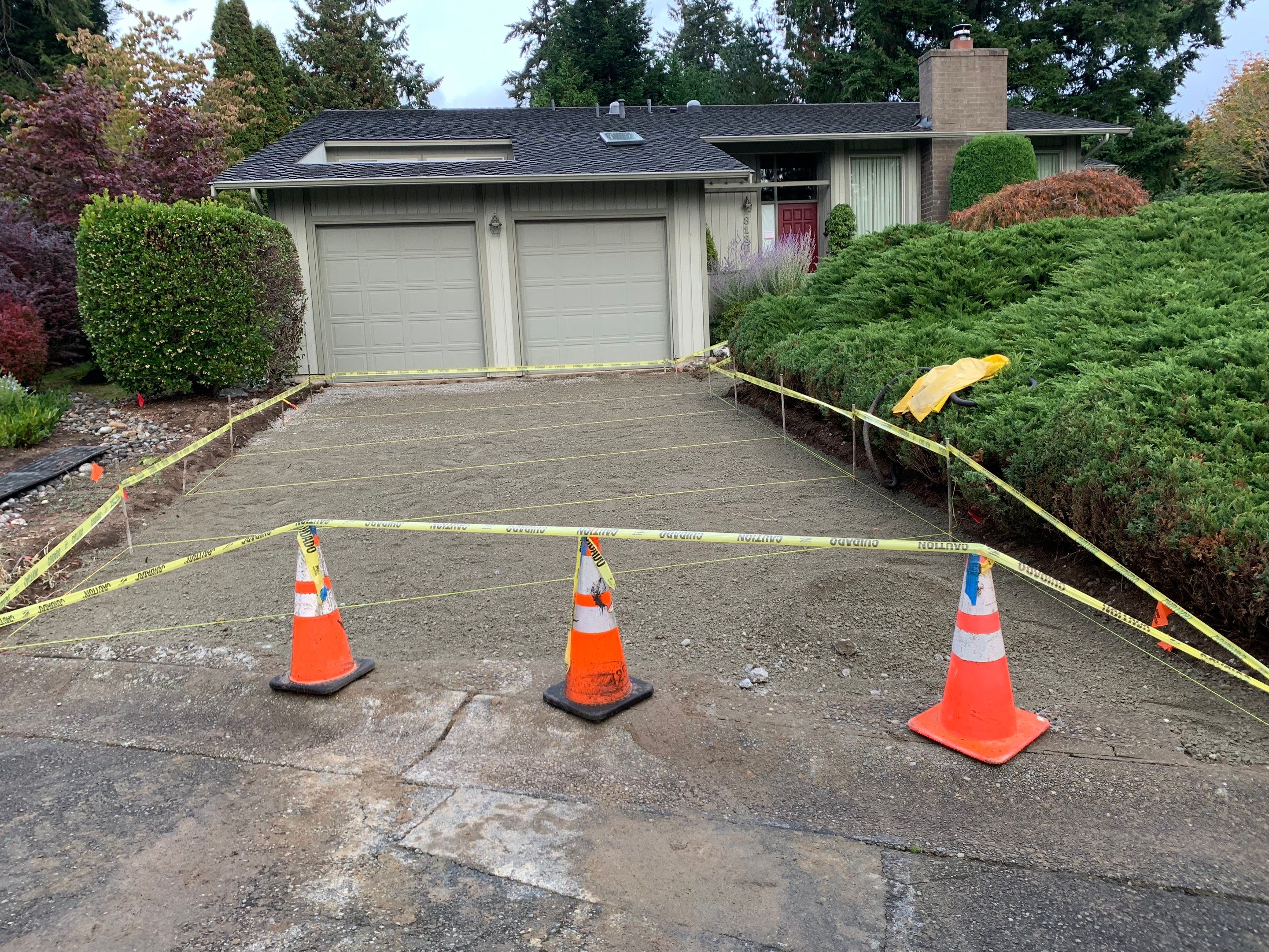 Concrete Driveway Renovation | Kirkland  by Jireh Asphalt & Concrete Inc 