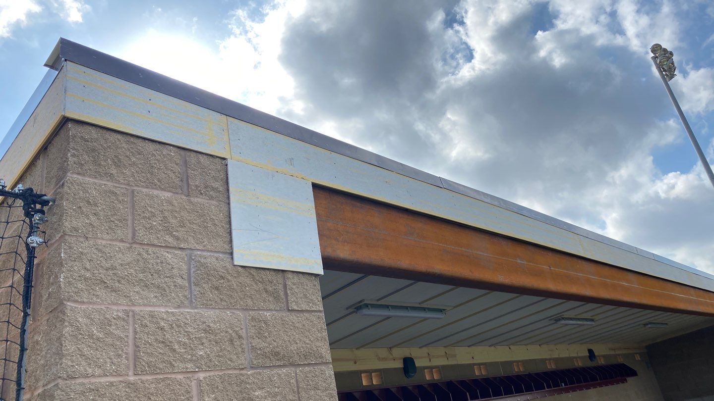 Wildcat Dugout by Bayfront Roofing and Construction