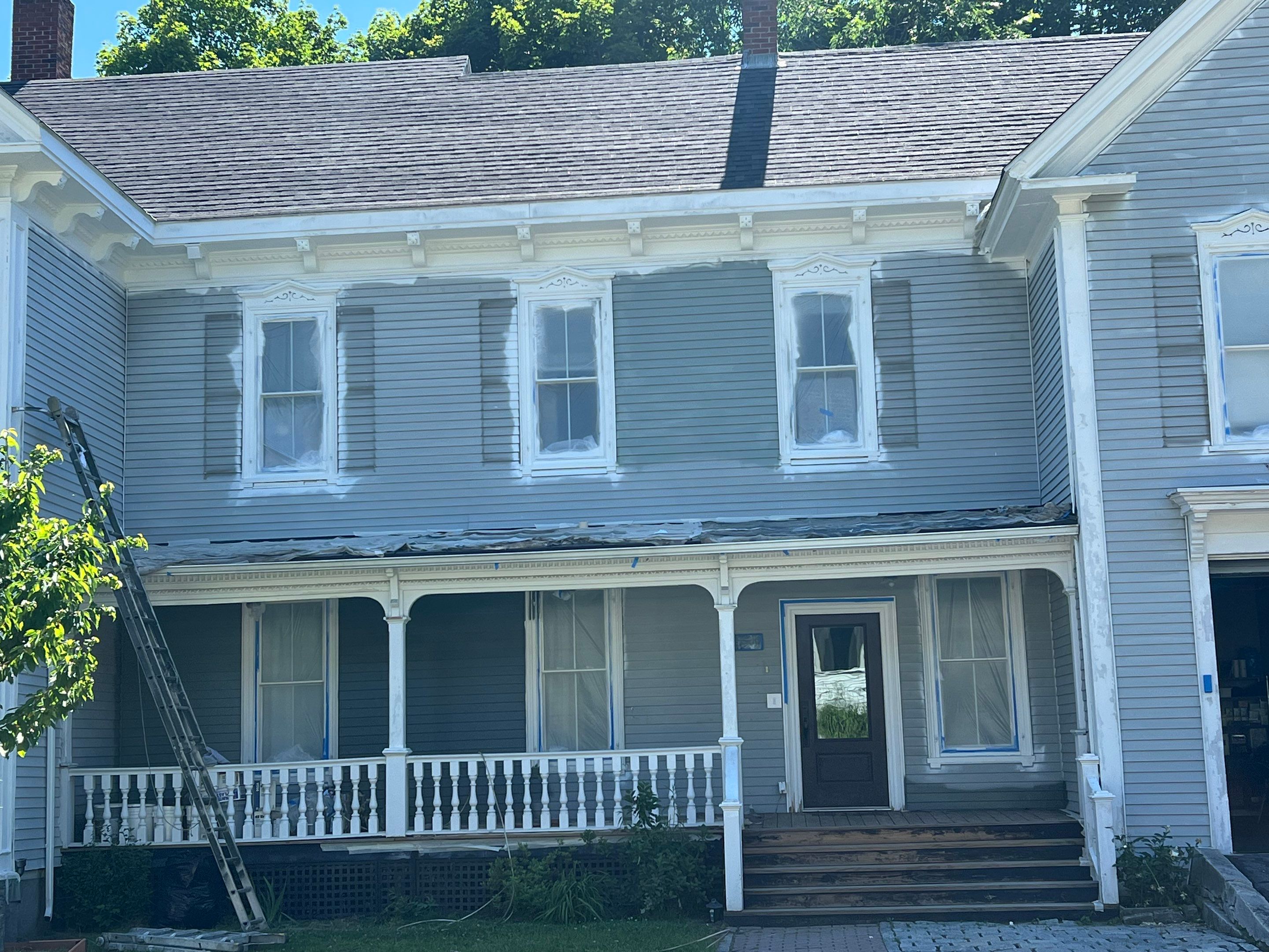 Exterior Home Painting and Carpentry Repairs in Hallowell by Picture Perfect Pro Painting