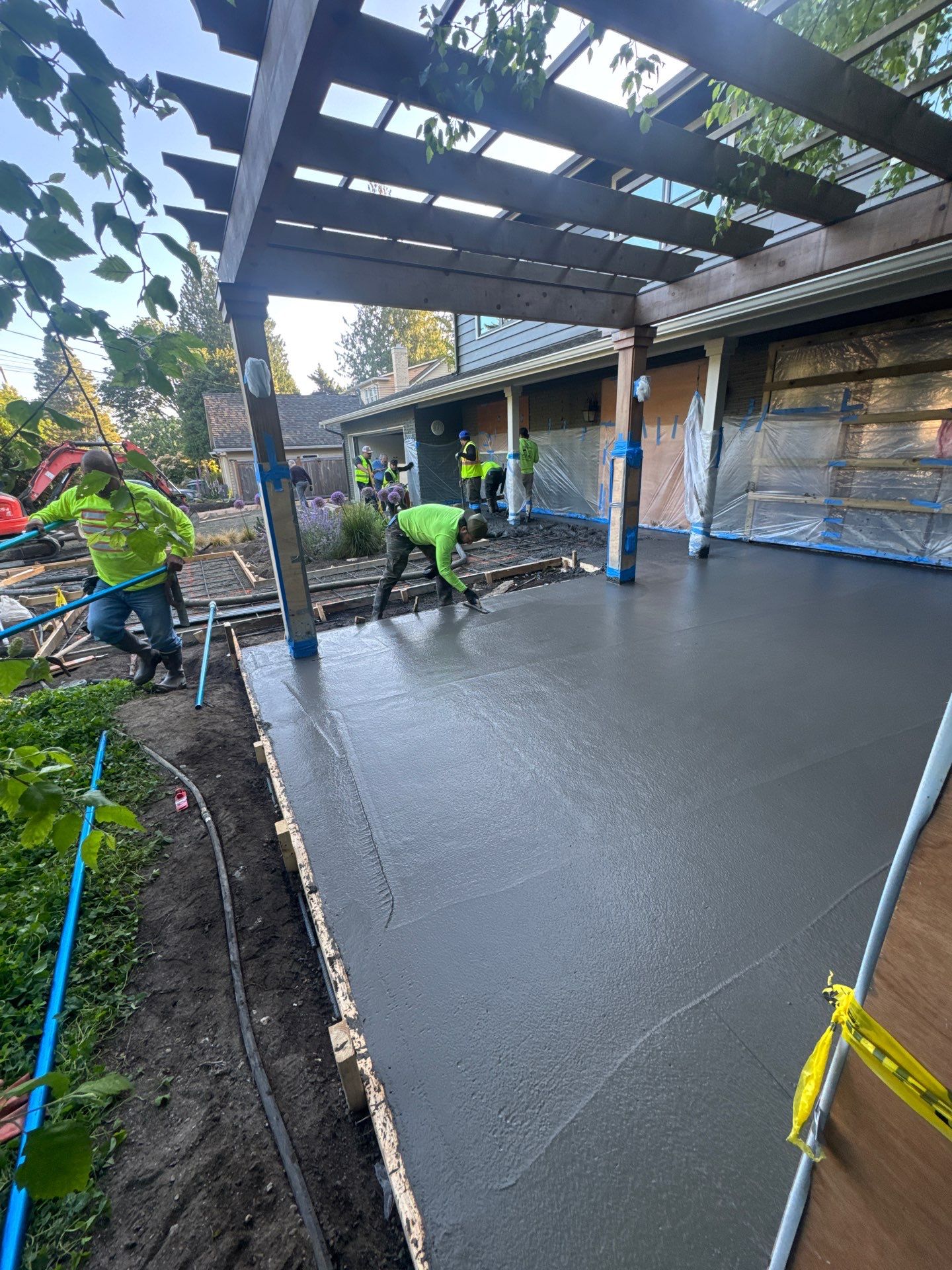 Concrete Driveway Makeover | Edmonds  by Jireh Asphalt & Concrete Inc 