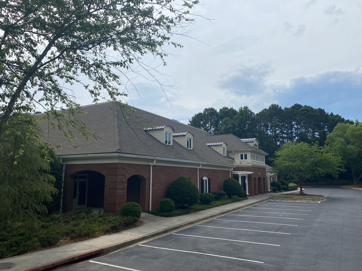 Baptist Church in Peachtree Corners Shingle Roof Replacement and Coating by Georgia Roof Advisors