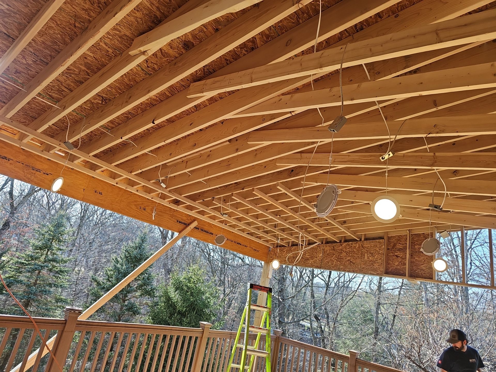 Hip Roof Build by Cousins Roofing Siding & Decks