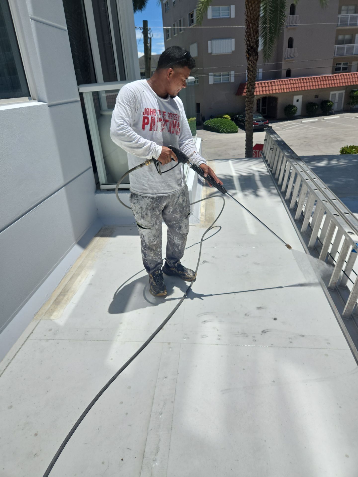 Commercial Exterior Painting by John “The Greek” Painting