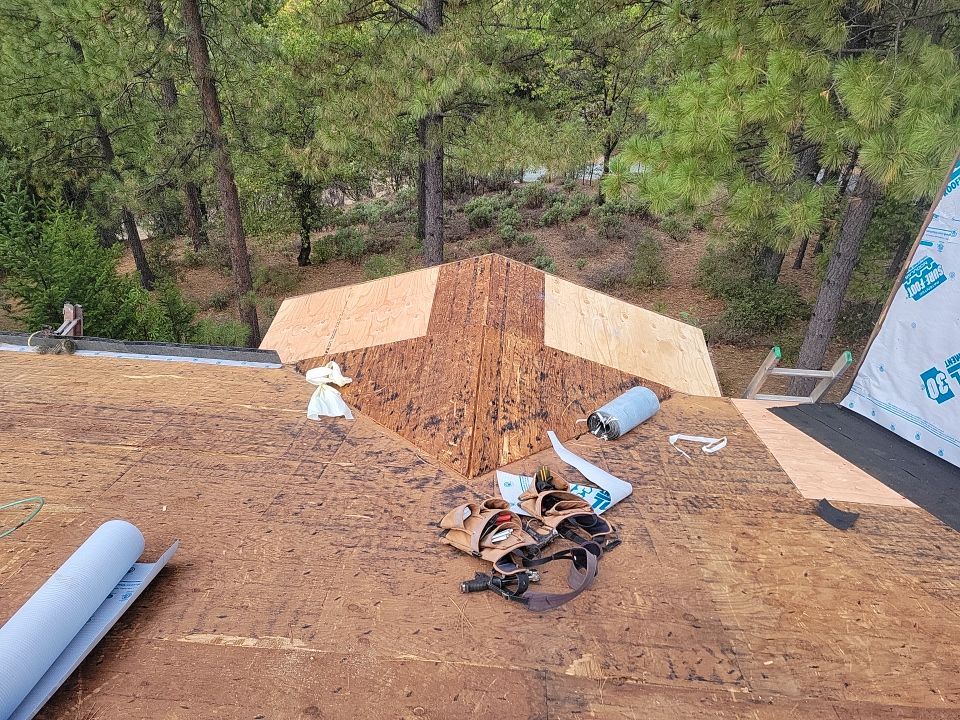 New Roof and Ground-Mount Solar by Byers Enterprises 