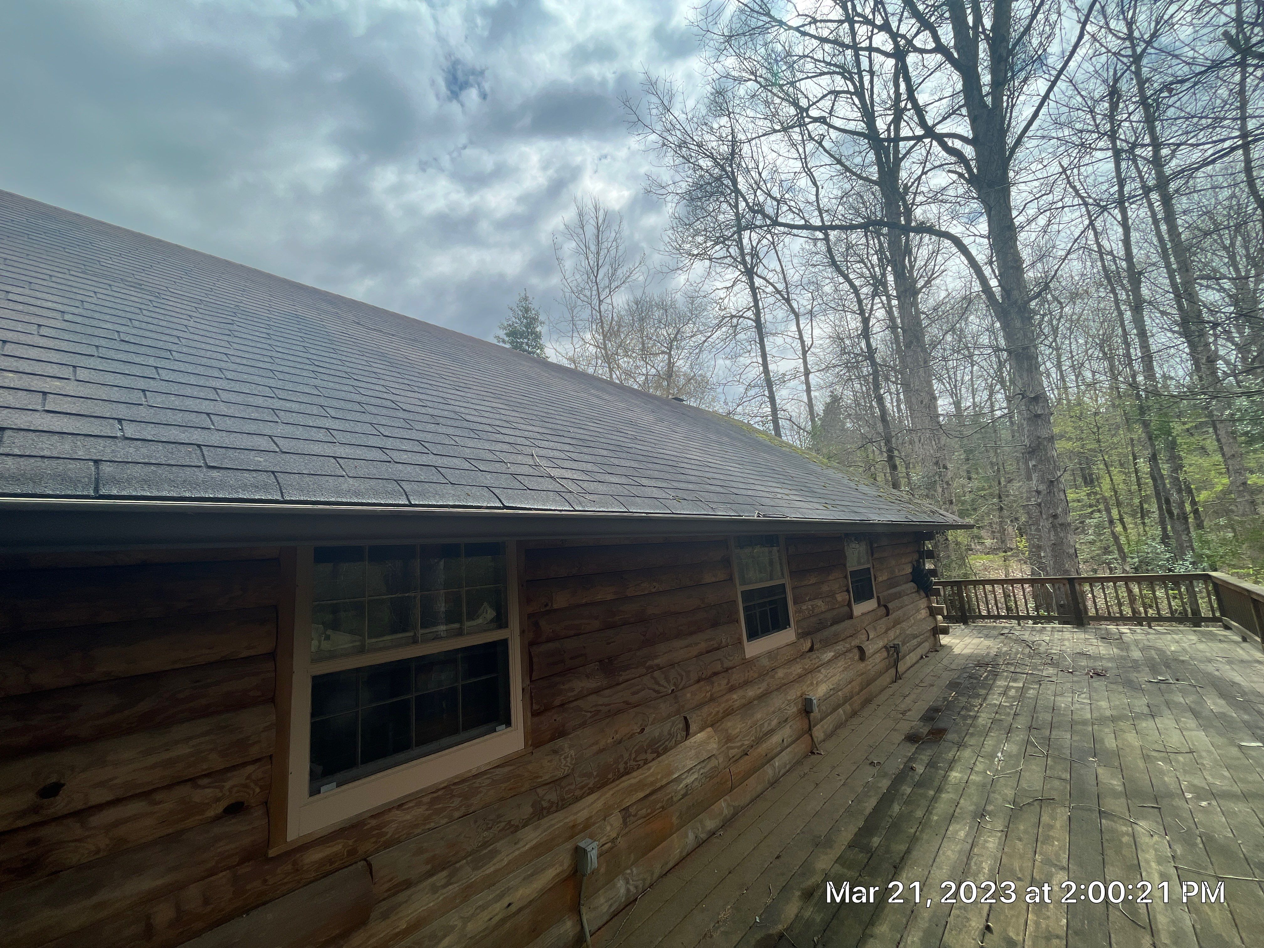 Residential Roofing Installation using Aluminum Roofing panels by Hostetler Roofing