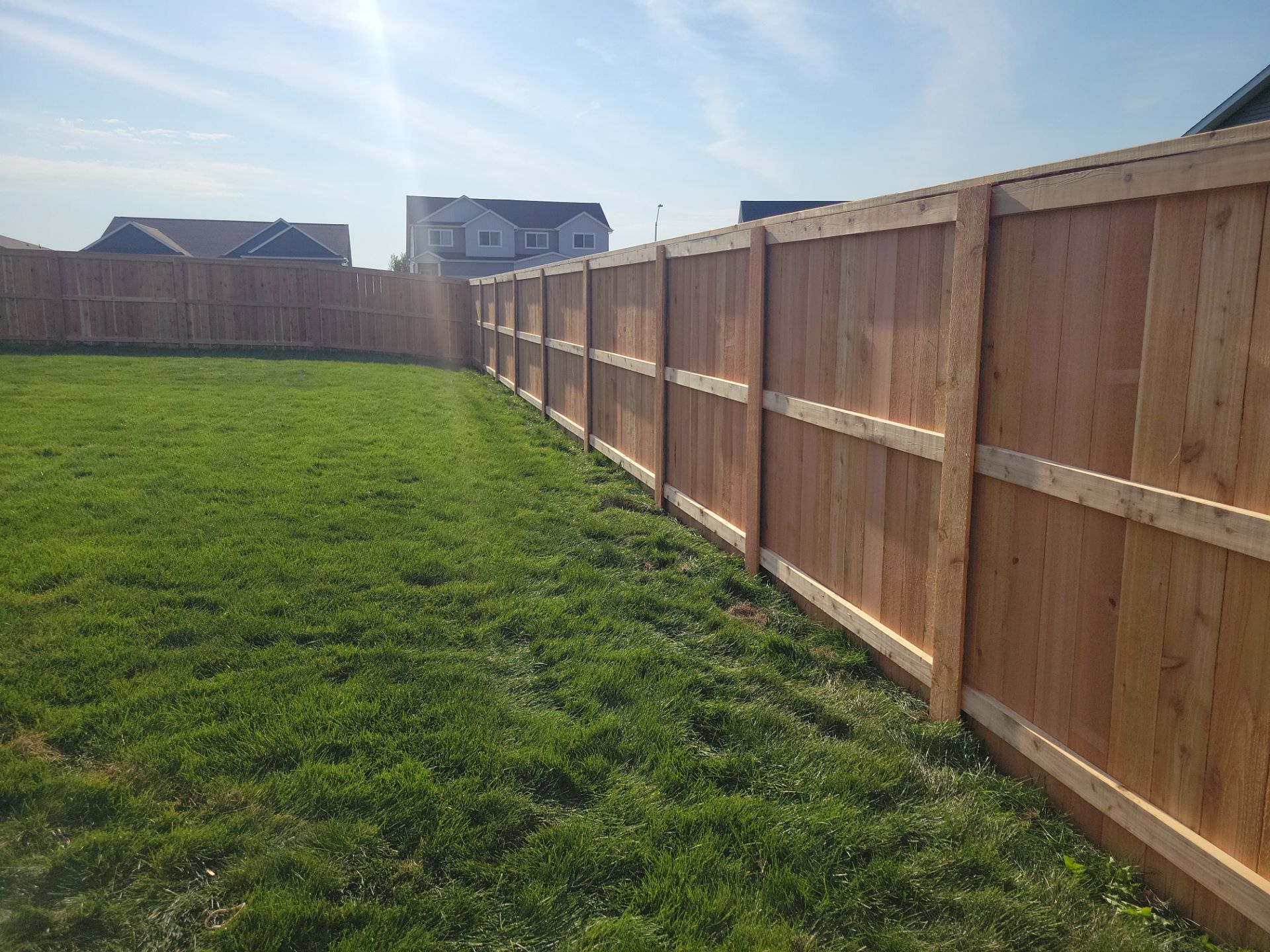 Project in Cedar Falls by Perfect Picket Fence and Stain