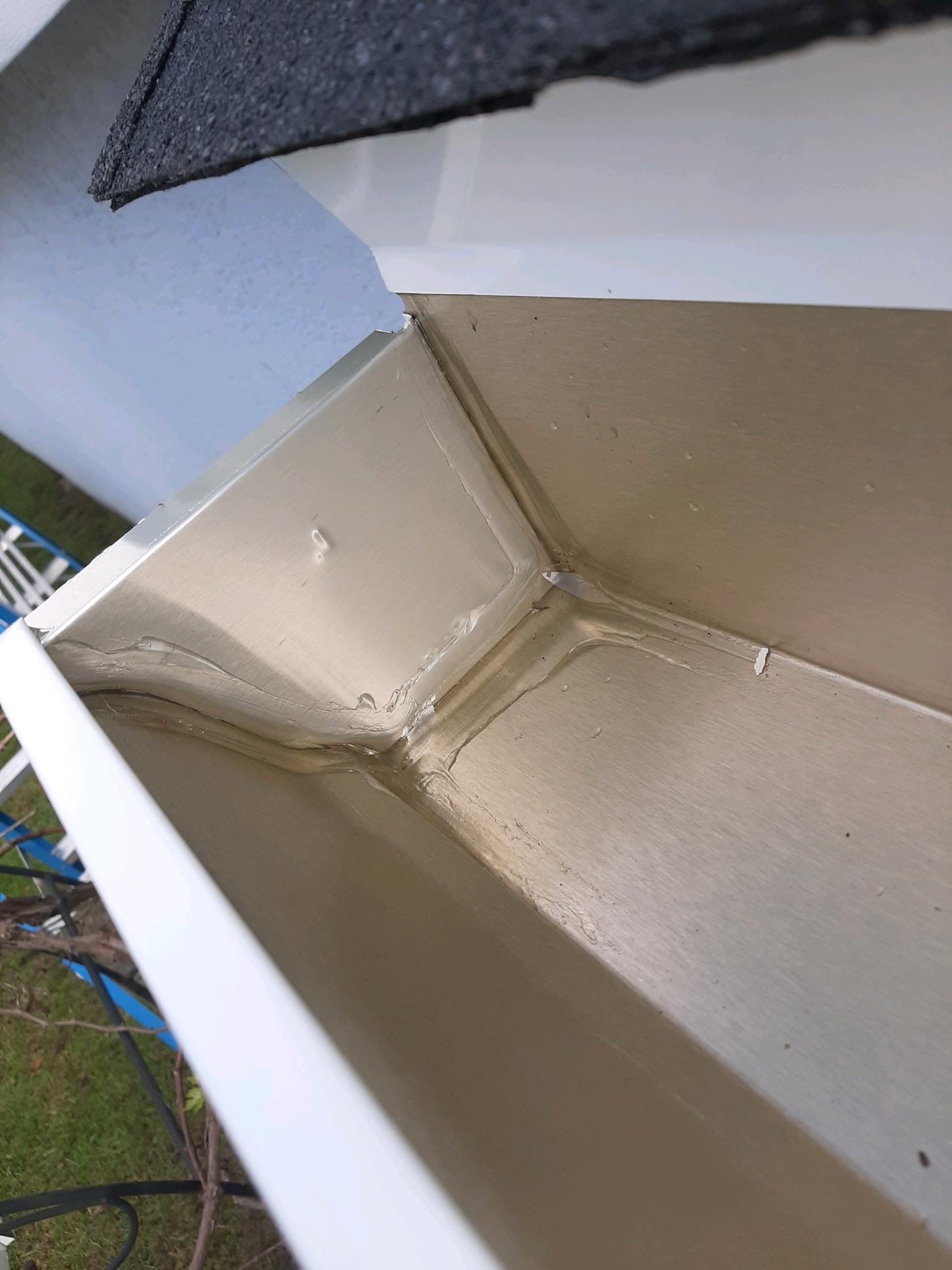 Seamless Gutter Installation using White K-Style Gutters by Gutter Professors