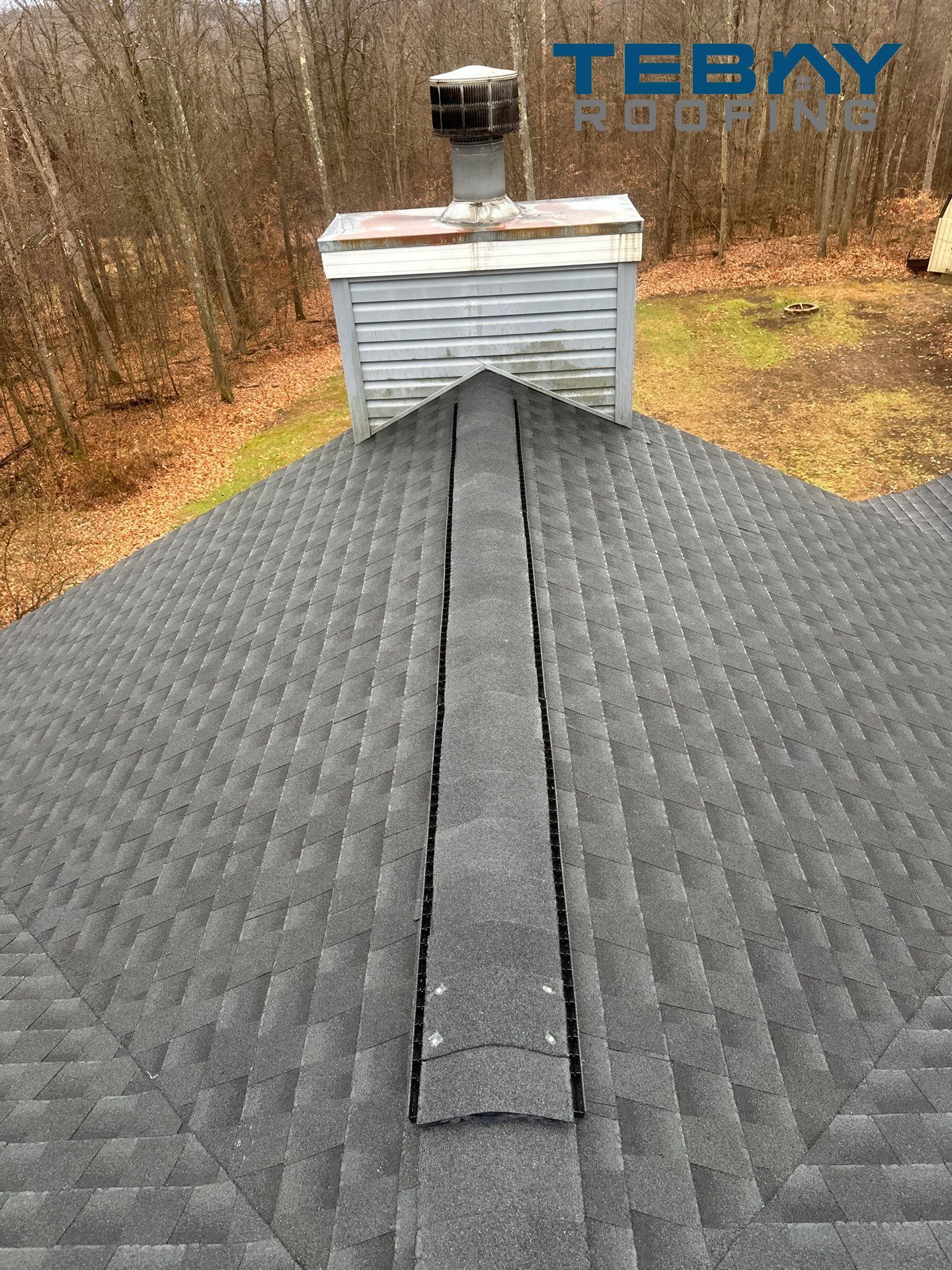 Residential Roofing Installation using GAF Timberline HDZ, Charcoal by Rainstoppers Roofing